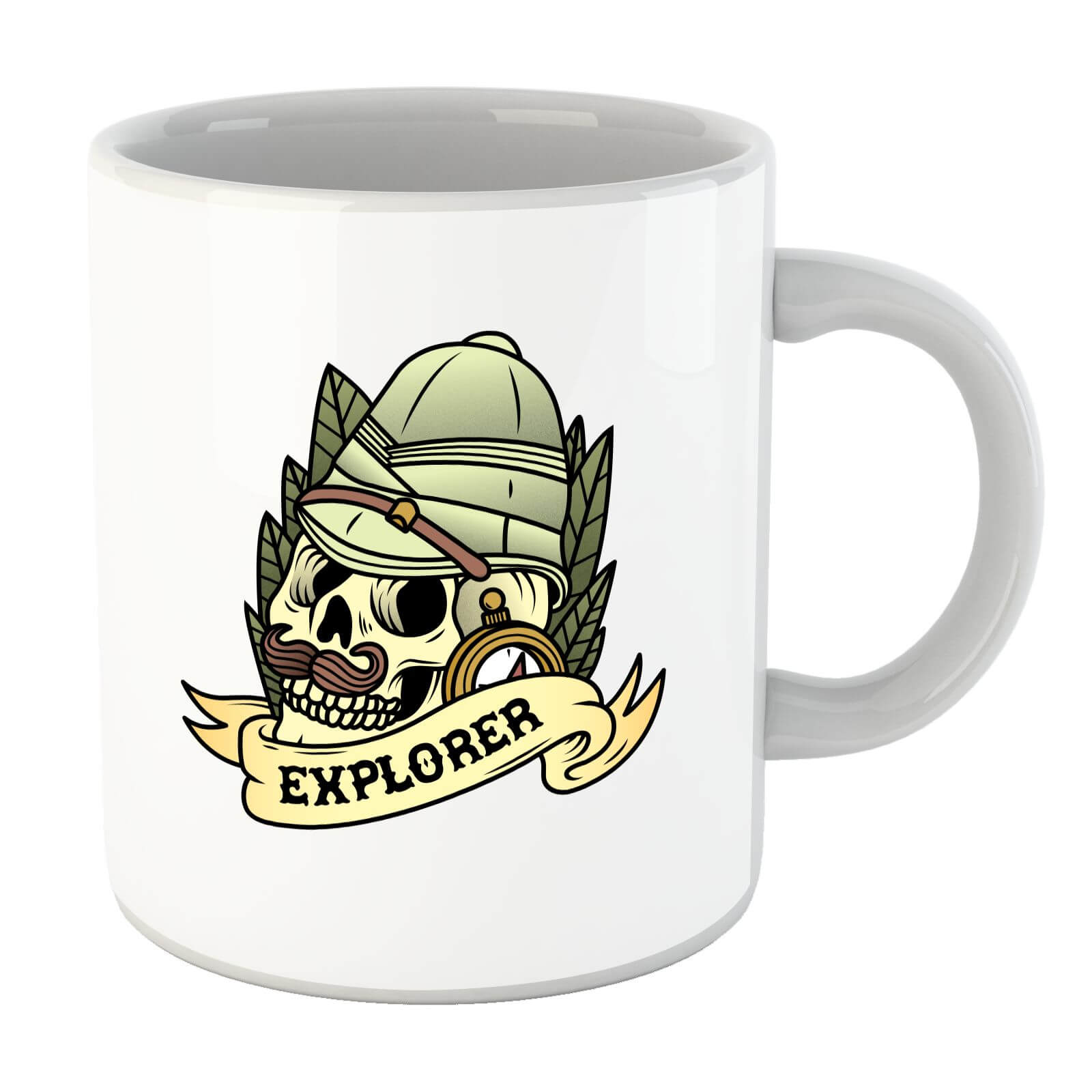 Explorer Skull Mug