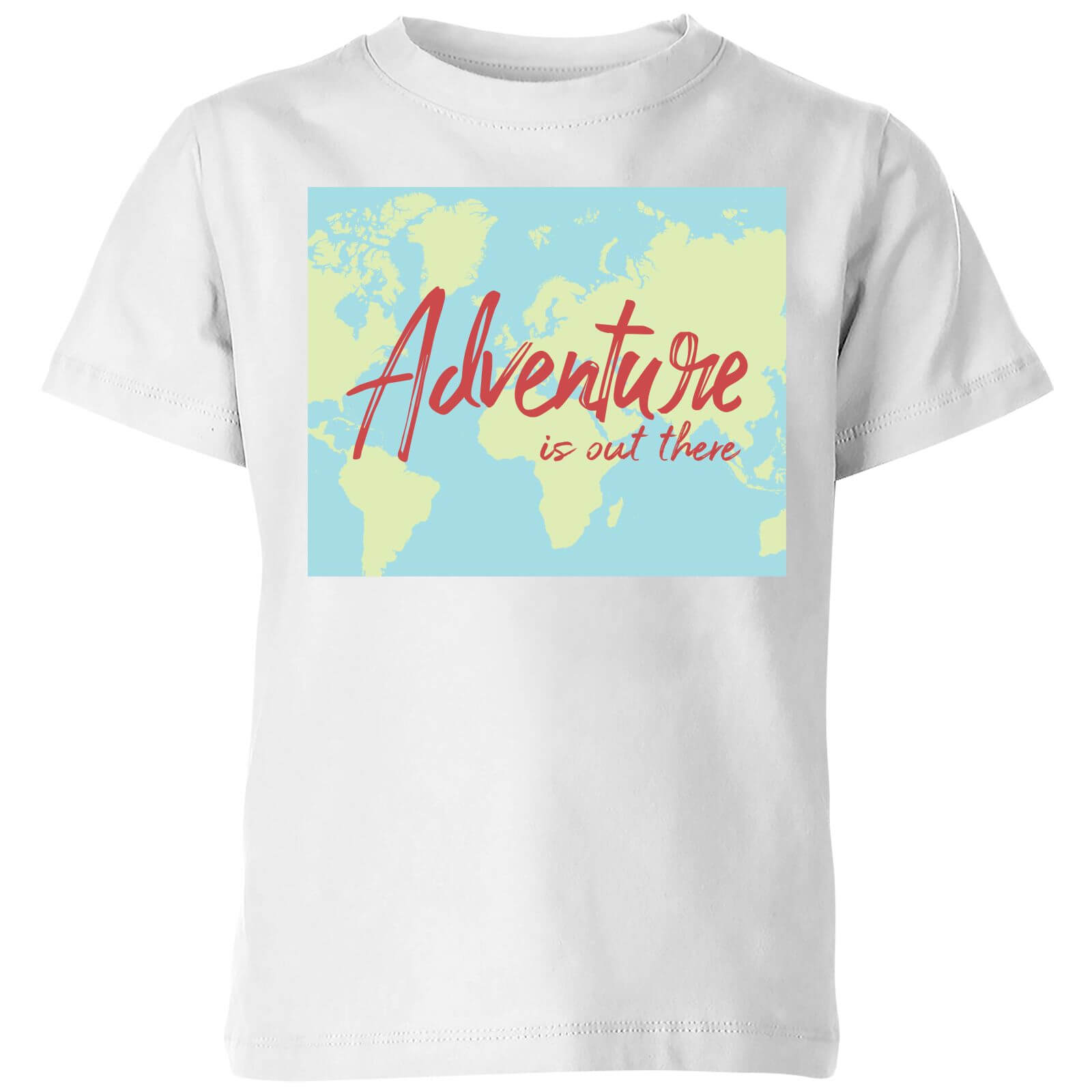 Adventure Is Out There Kids' T-Shirt - White - 5-6 Years - White