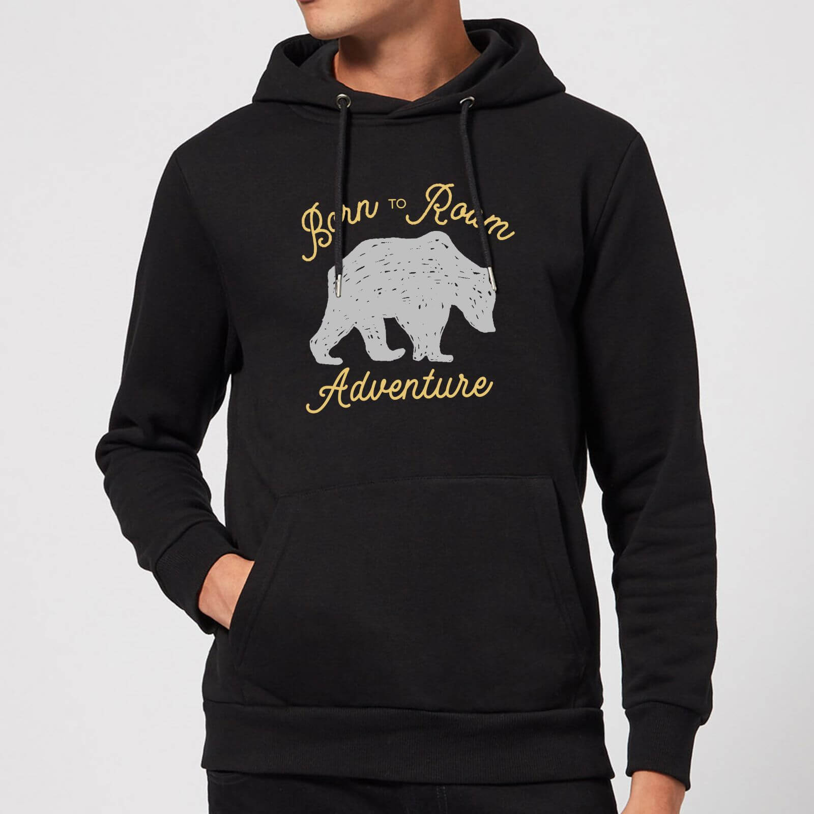 Adventure Born To Roam Hoodie - Black - L - Black