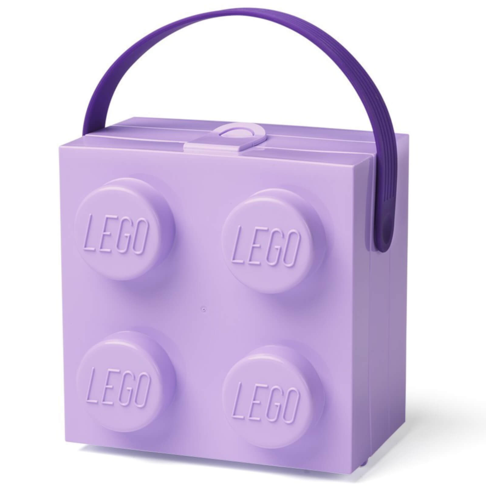 LEGO Lunch Box with Handle - Lavender