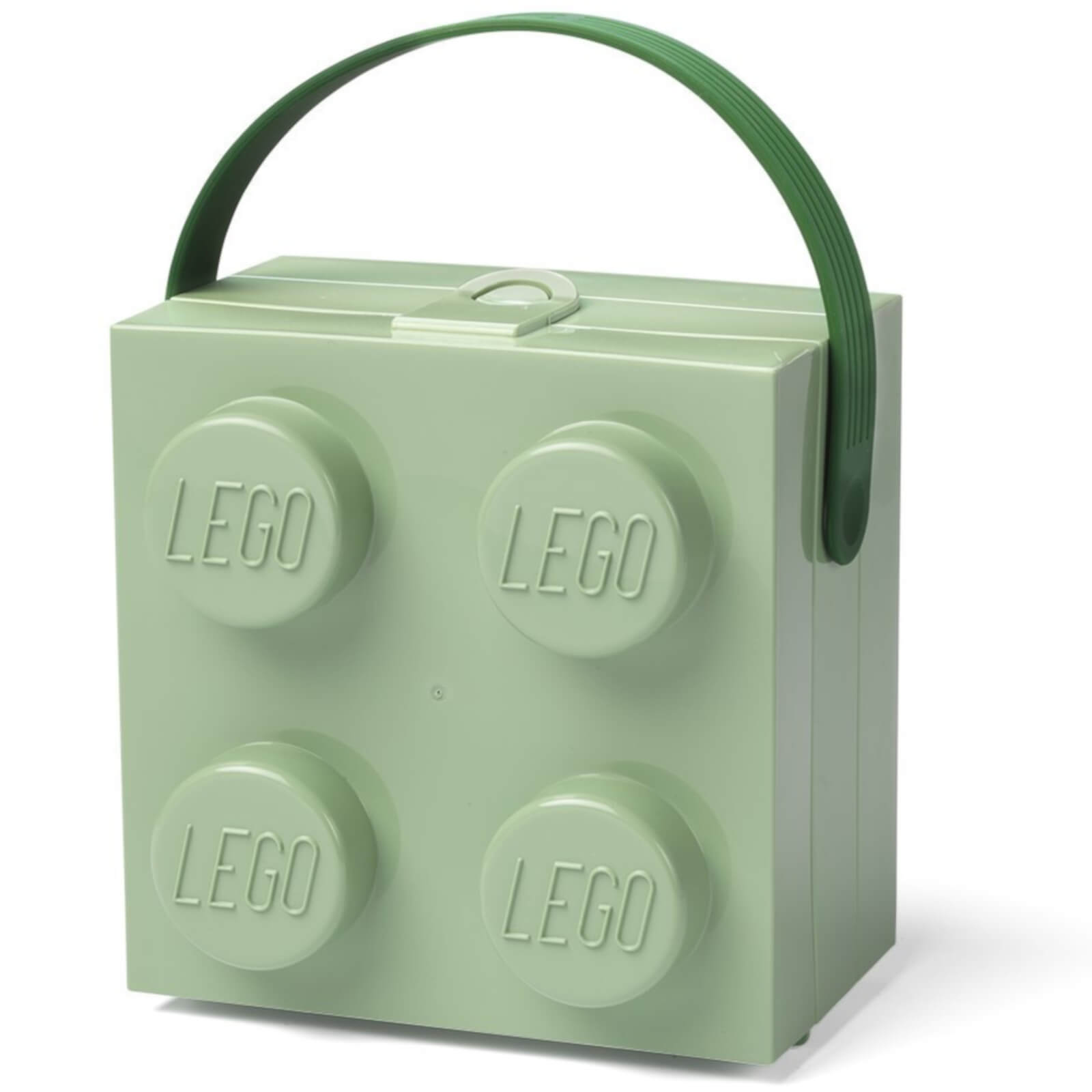Forvara LEGO Lunch Box with Handle - Sand Green | 