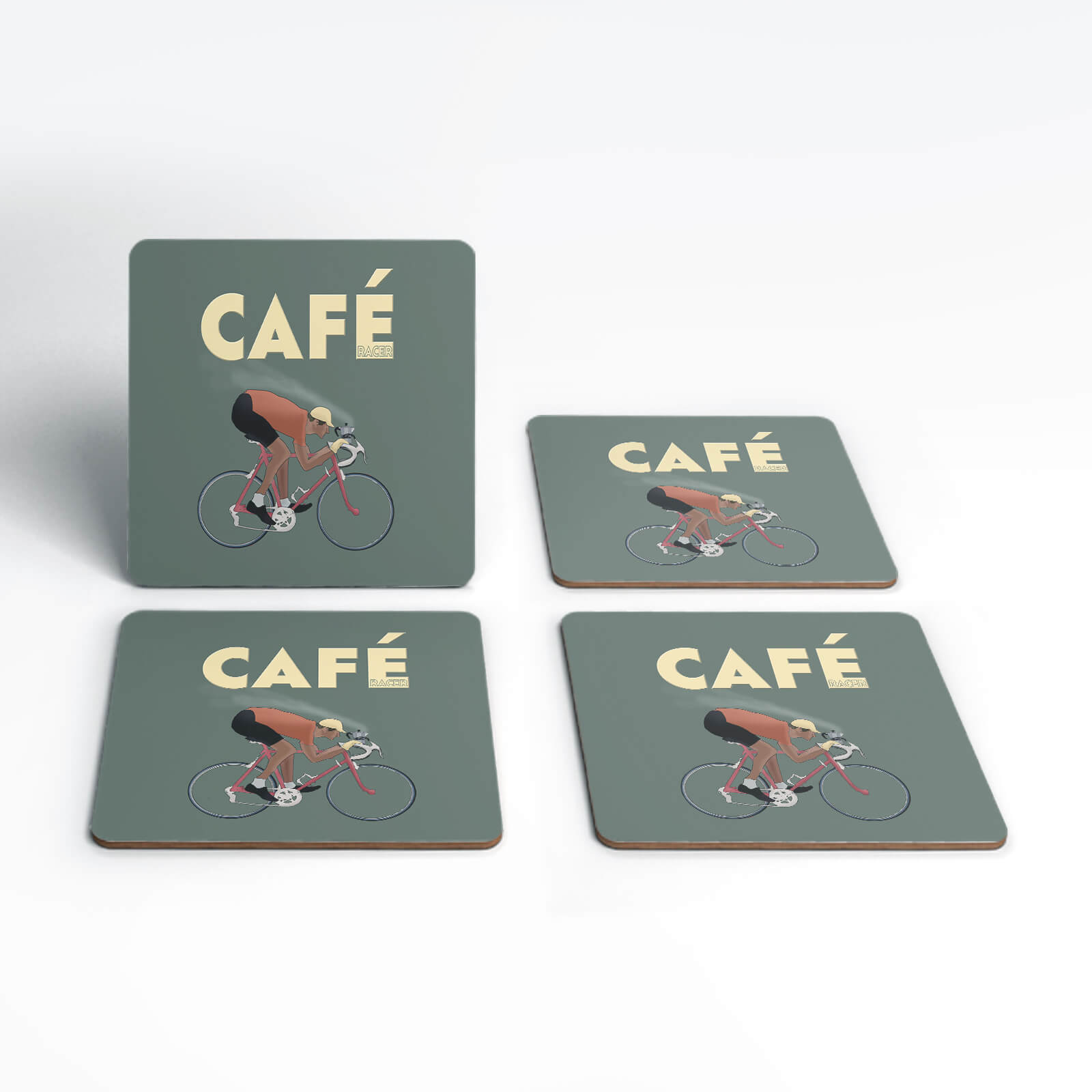 Cafe Racer Coaster Set