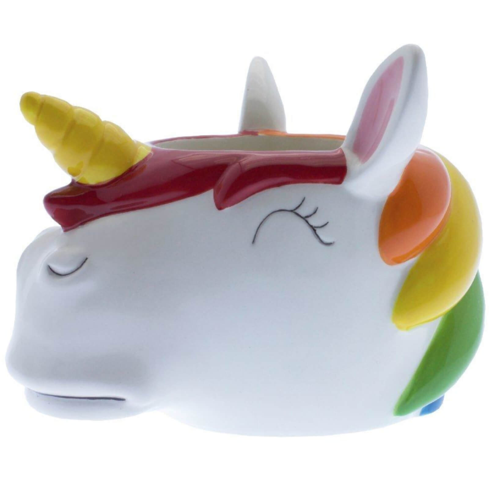 Rainbow Unicorn Planter