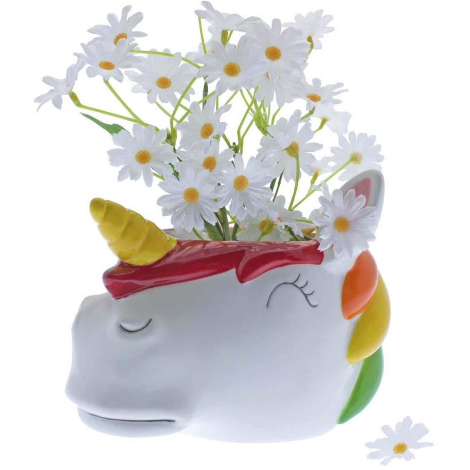 Rainbow Unicorn Planter