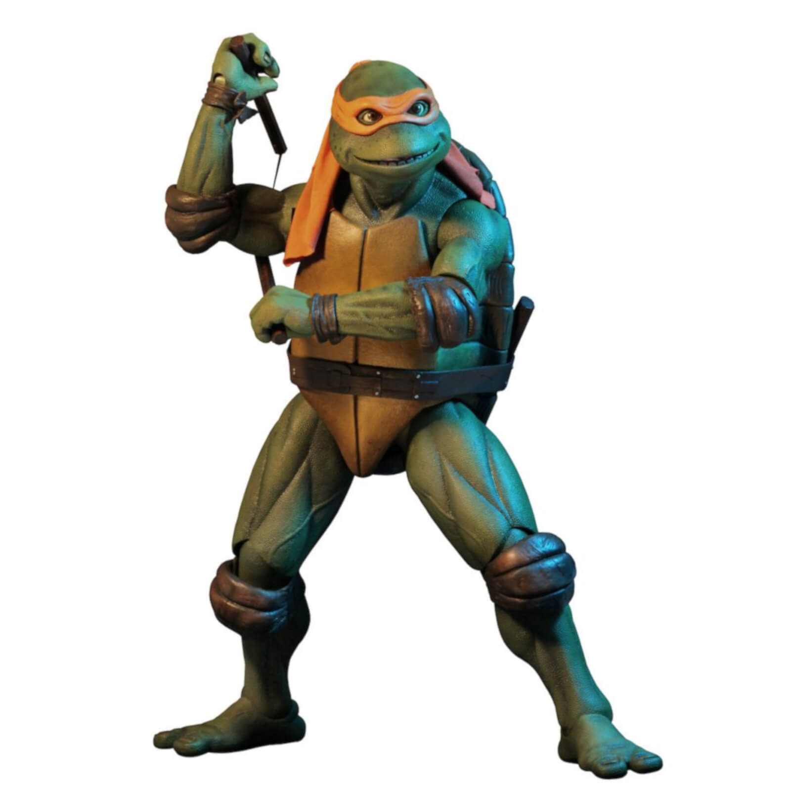 NECA TMNT - Figurine échelle 1/4 - Michelangelo (film de 1990)