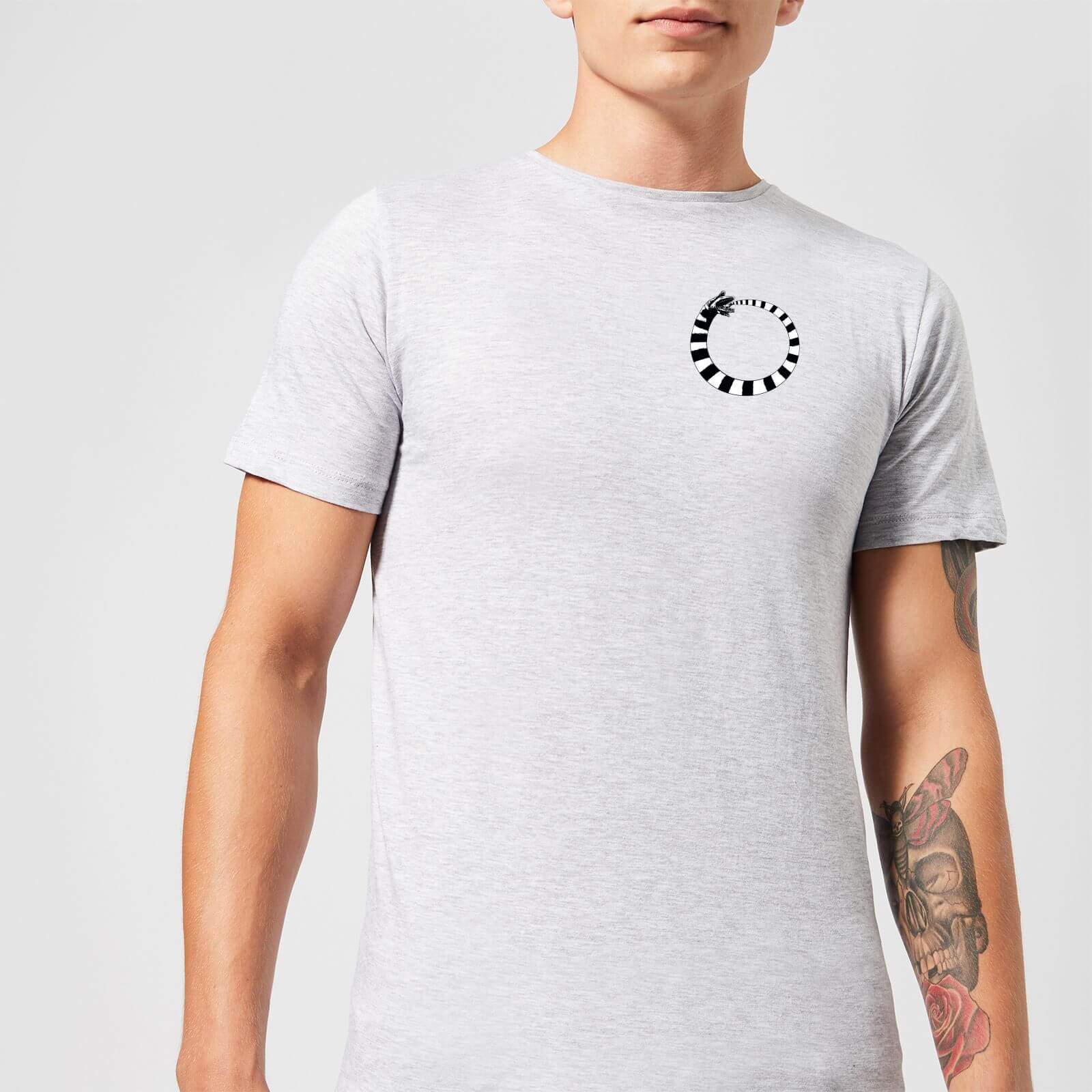 Beetlejuice Sandworm Pocket Tee Unisex T-Shirt - Grey - L - Grey