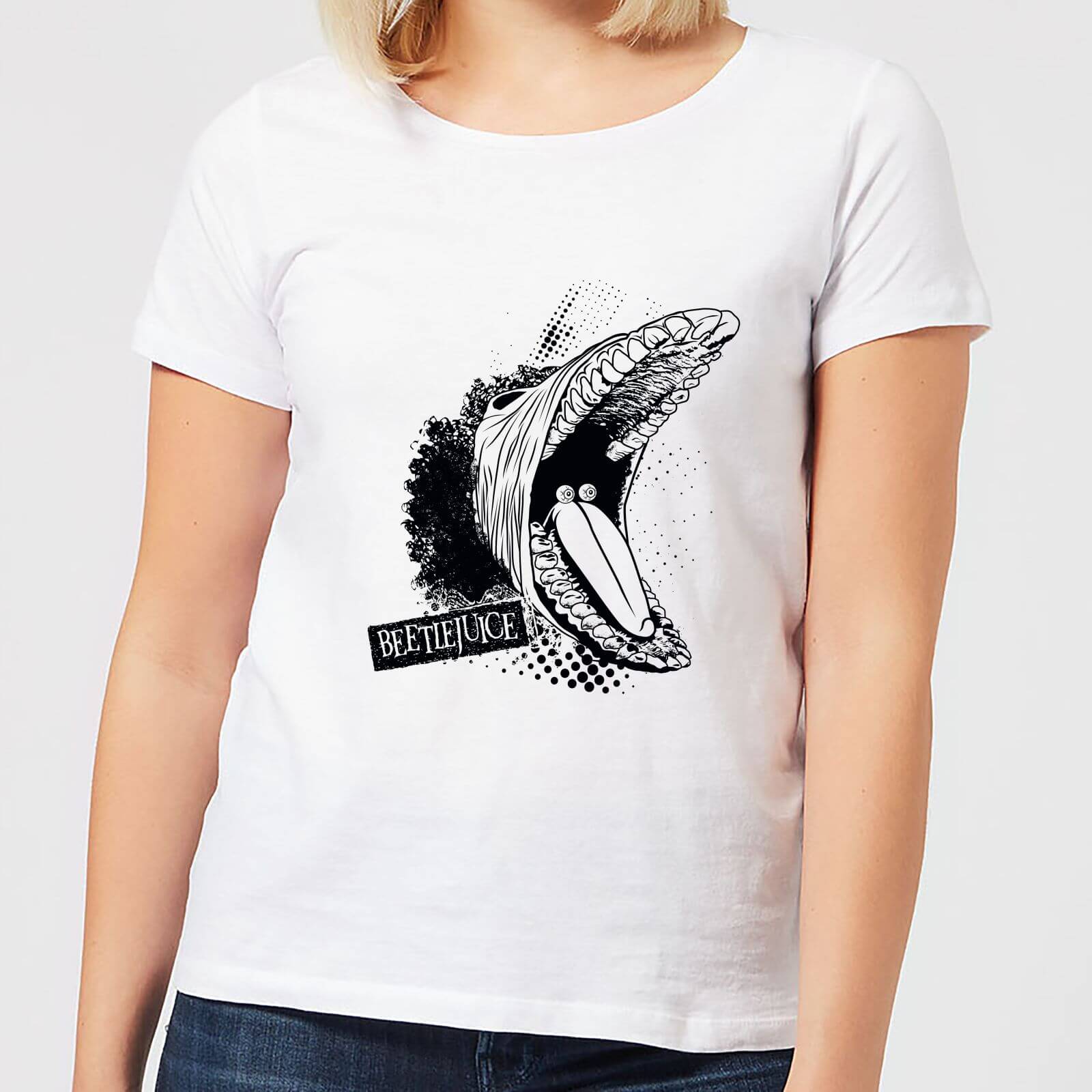 Beetlejuice Barbara Monster Women's T-Shirt - White - 3XL - White