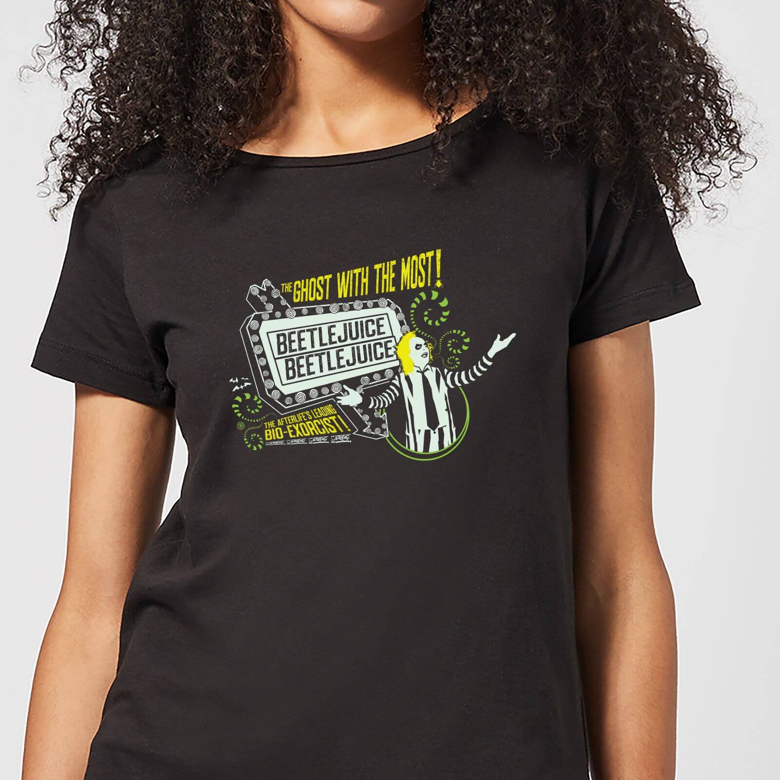 Beetlejuice The Ghost With The Most Women's T-Shirt - Black - XL - Black