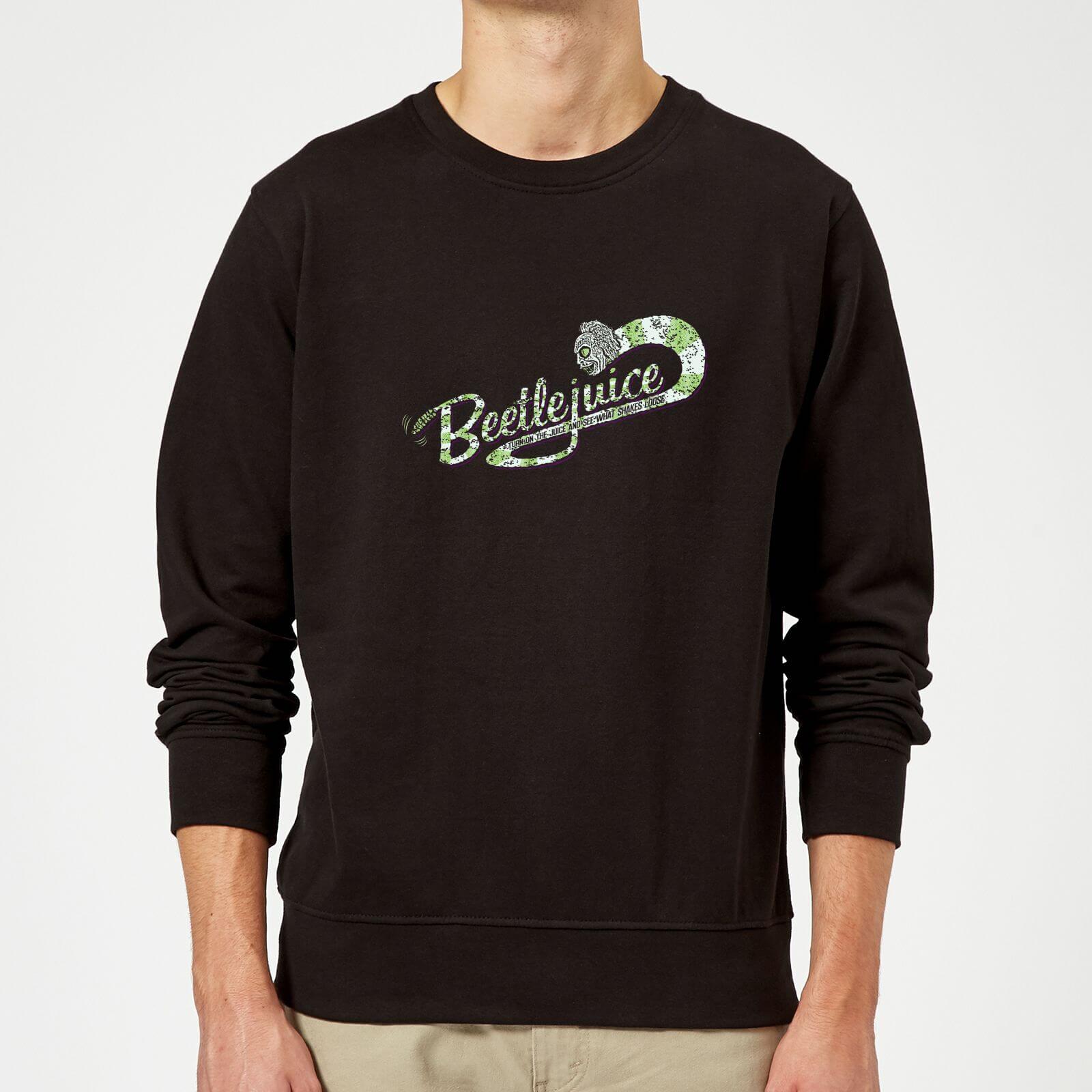 Beetlejuice Turn On The Juice Sweatshirt - Black - 5XL - Black