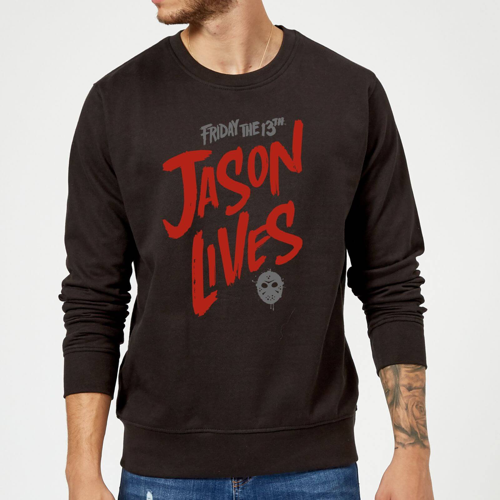 Friday the 13th Jason Lives Sweatshirt - Black - 5XL - Black