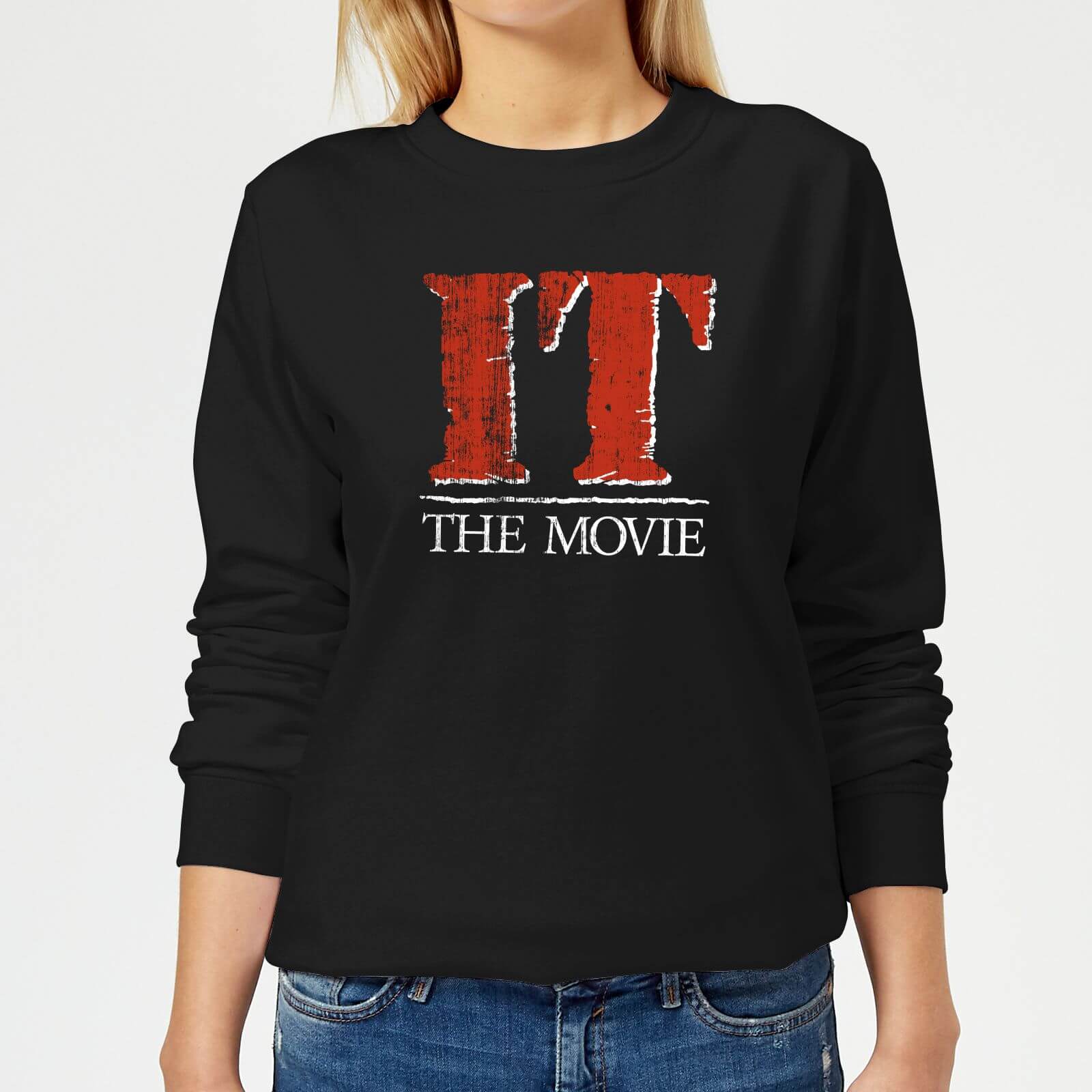 IT The Movie Women's Sweatshirt - Black - 5XL - Black