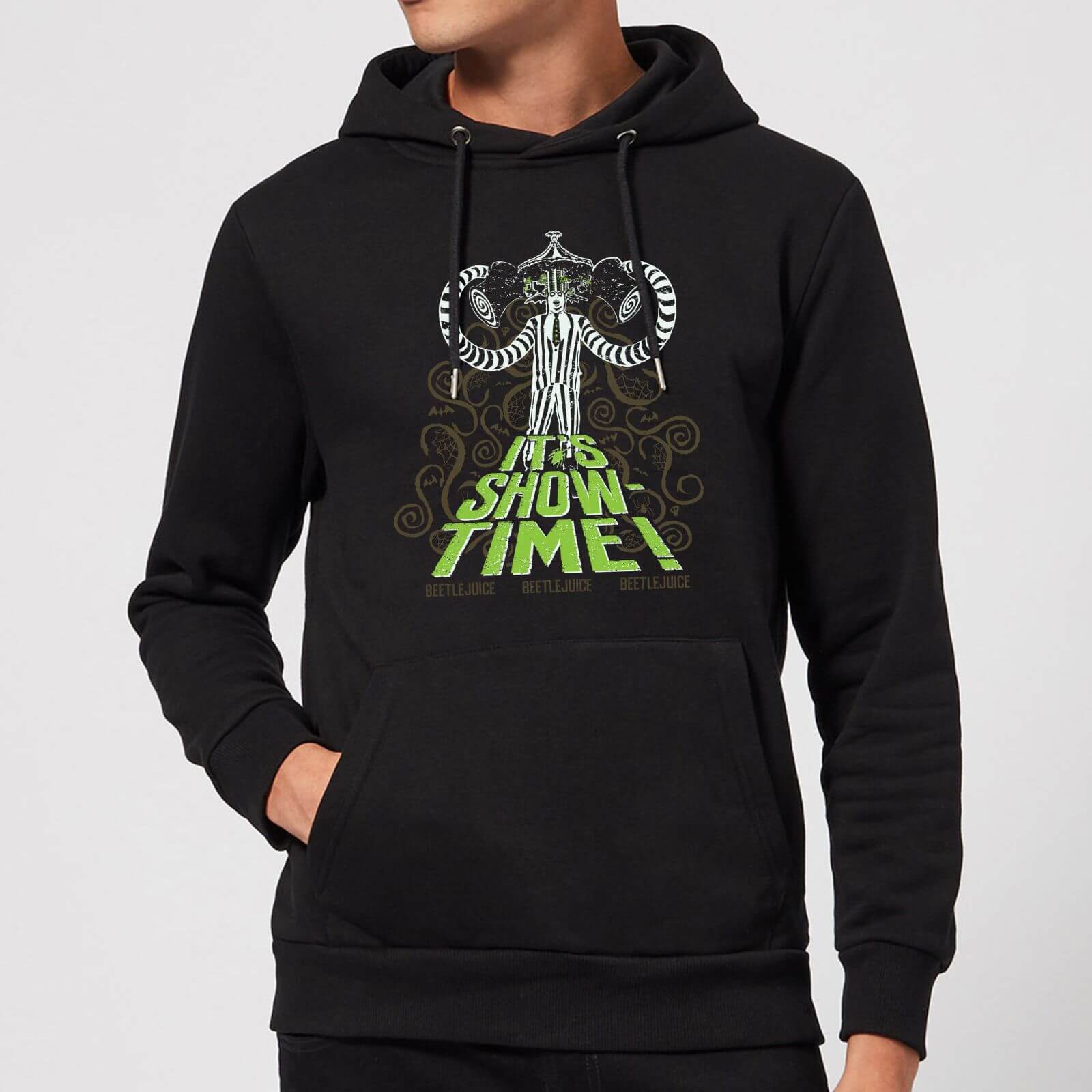 Beetlejuice It's Show-Time Hoodie - Black - XL - Black
