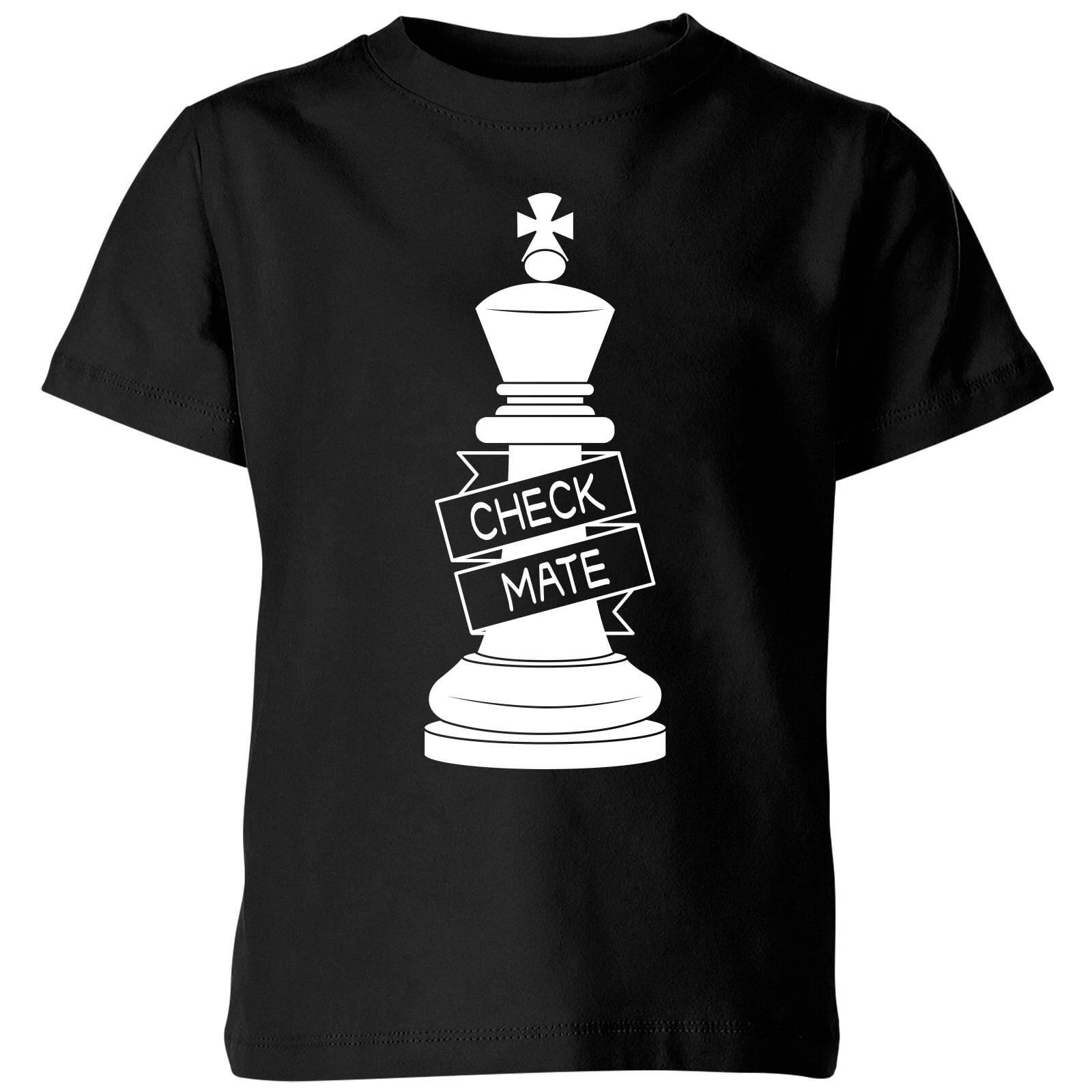 King Chess Piece Kids' T-Shirt - Black - 3-4 Years - Black