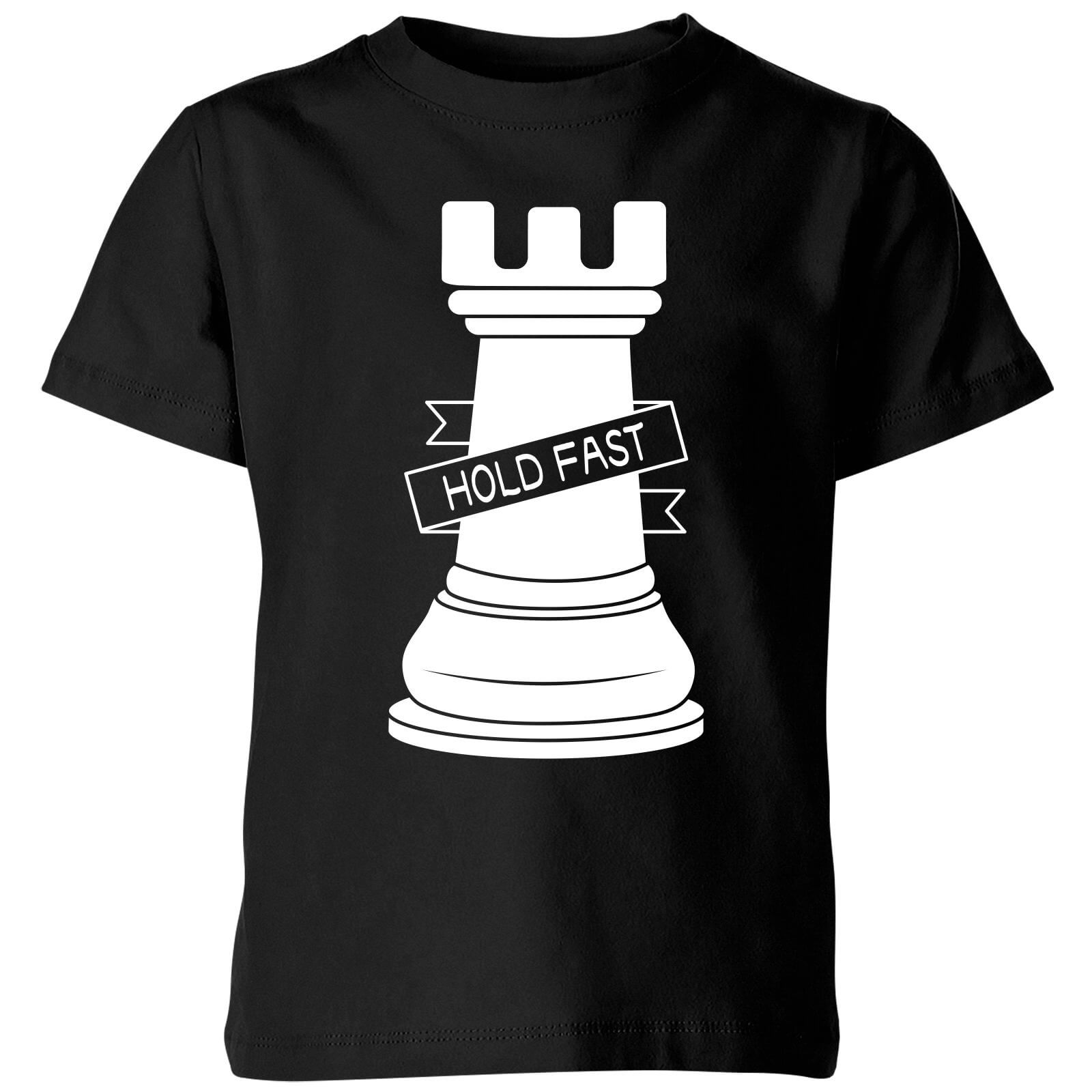 Rook Chess Piece Kids' T-Shirt - Black - 5-6 Years - Black
