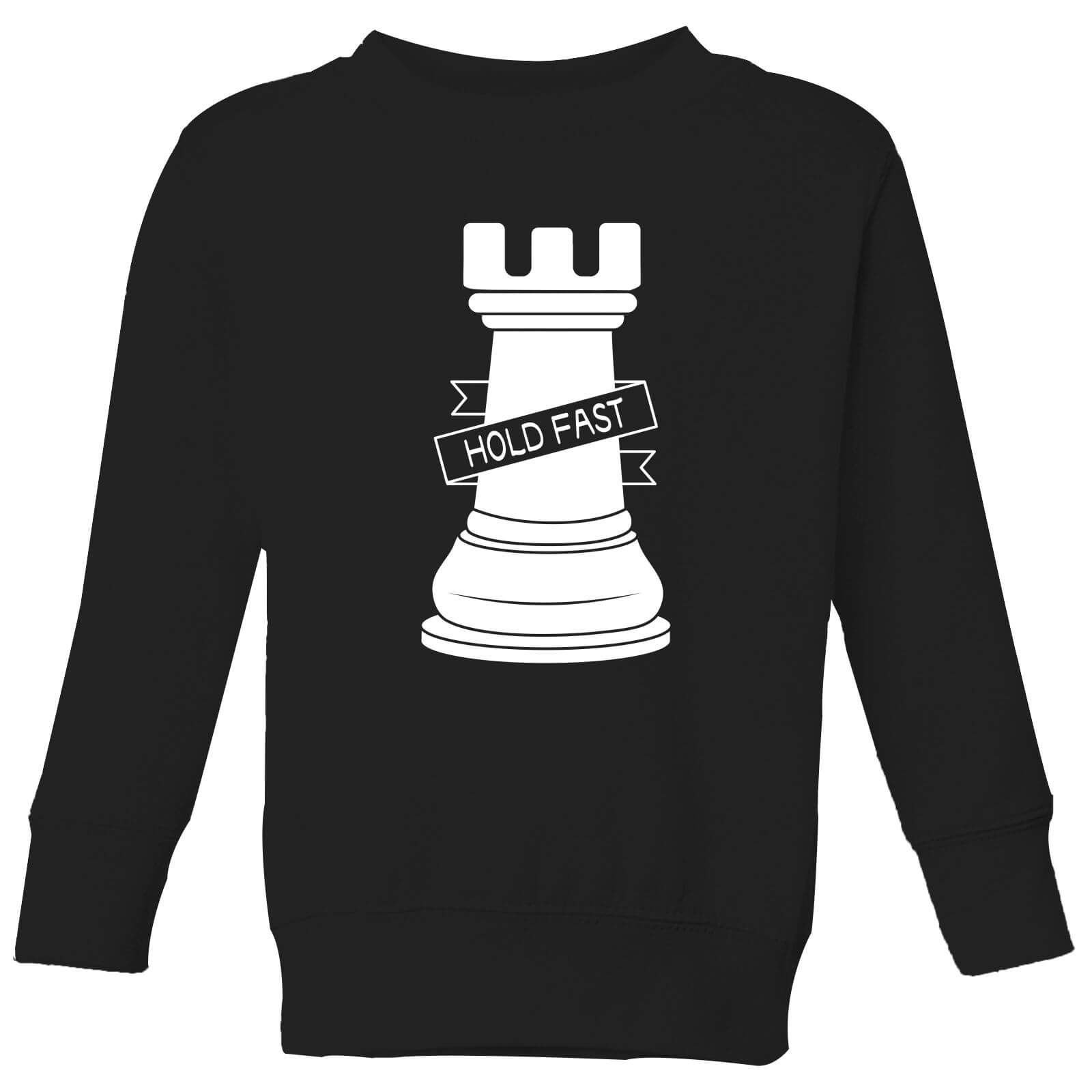 Rook Chess Piece Kids' Sweatshirt - Black - 3-4 Years - Black
