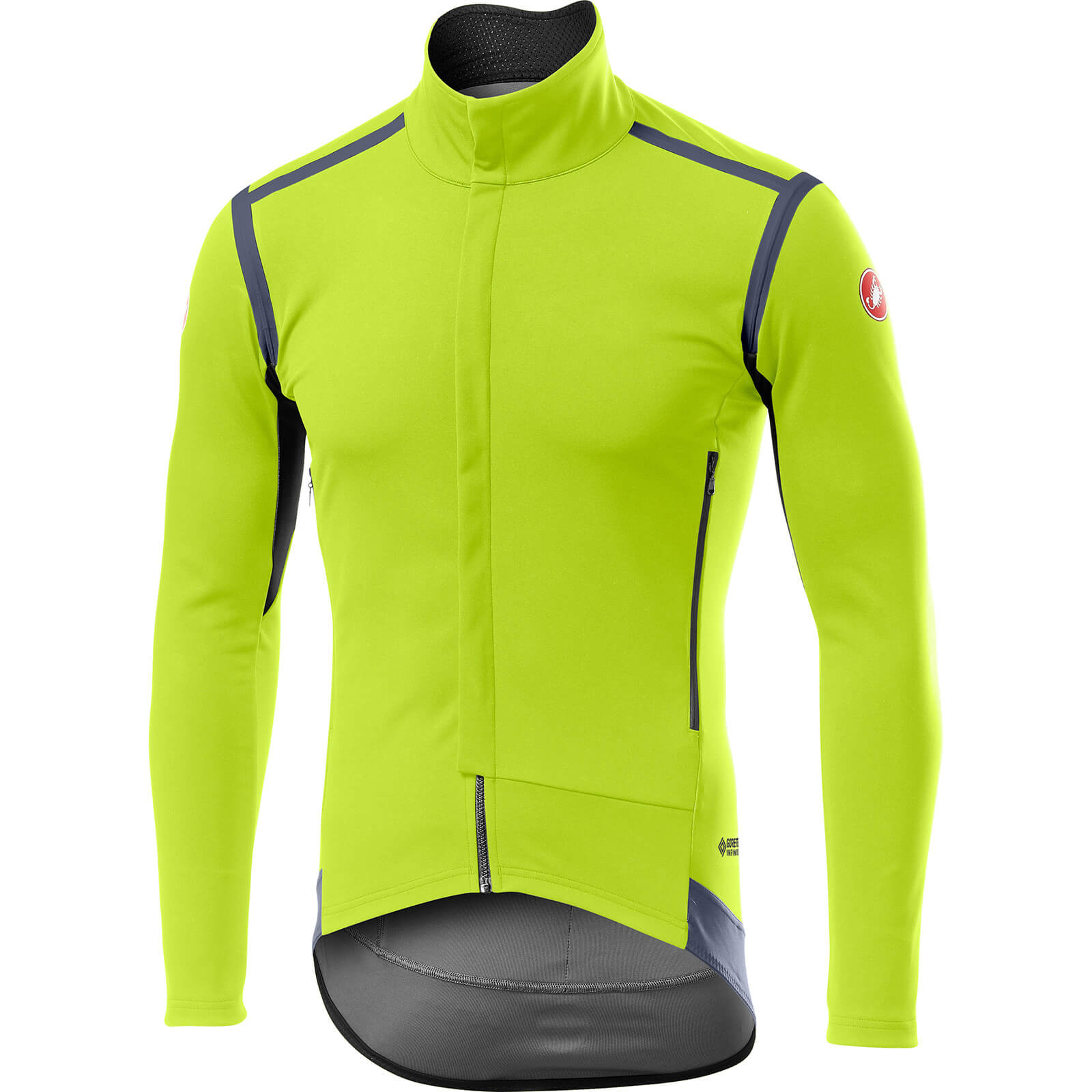 Castelli Perfetto RoS Long Sleeve Jersey - S - Yellow Fluo