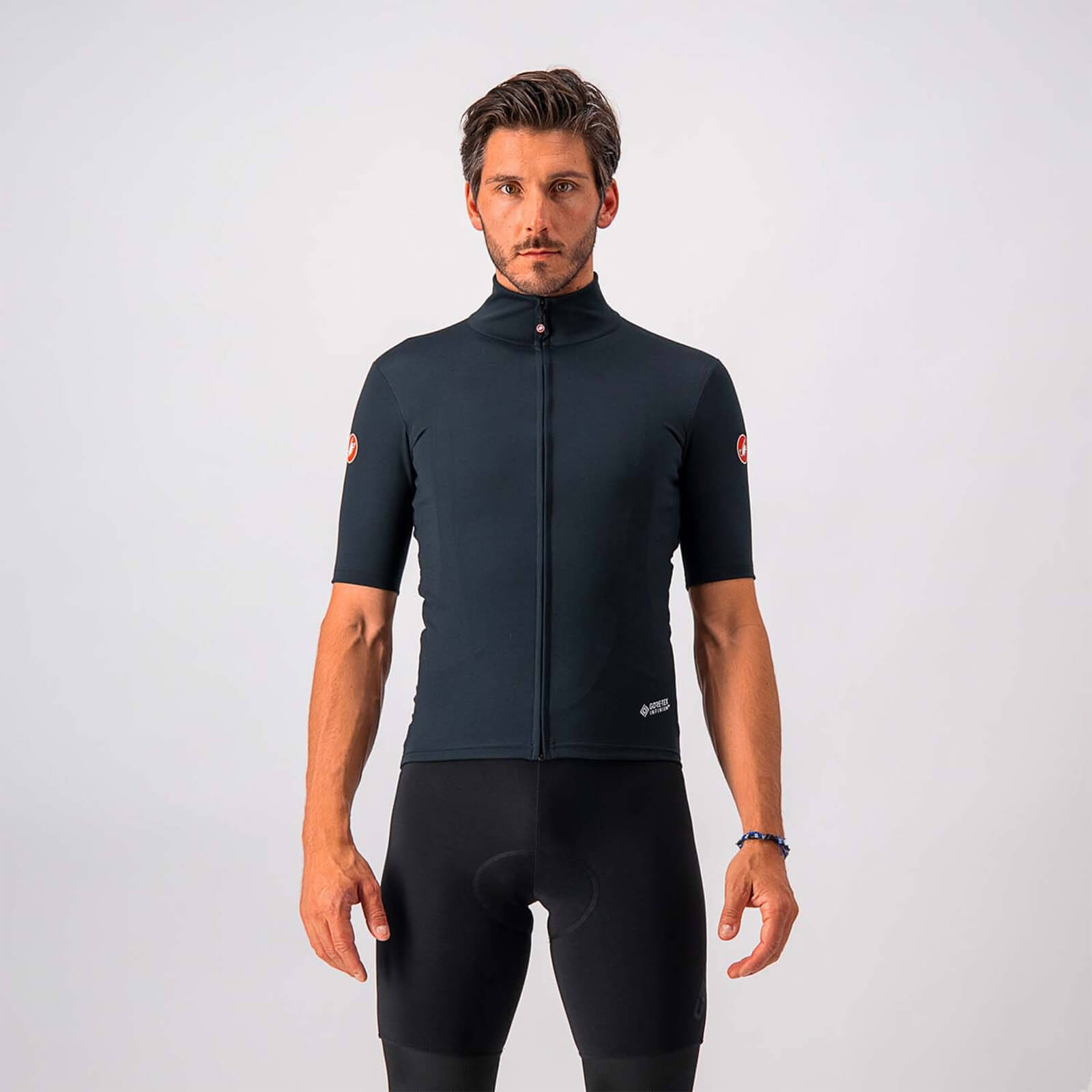 Castelli Perfetto RoS Light Jersey - S - Light Black