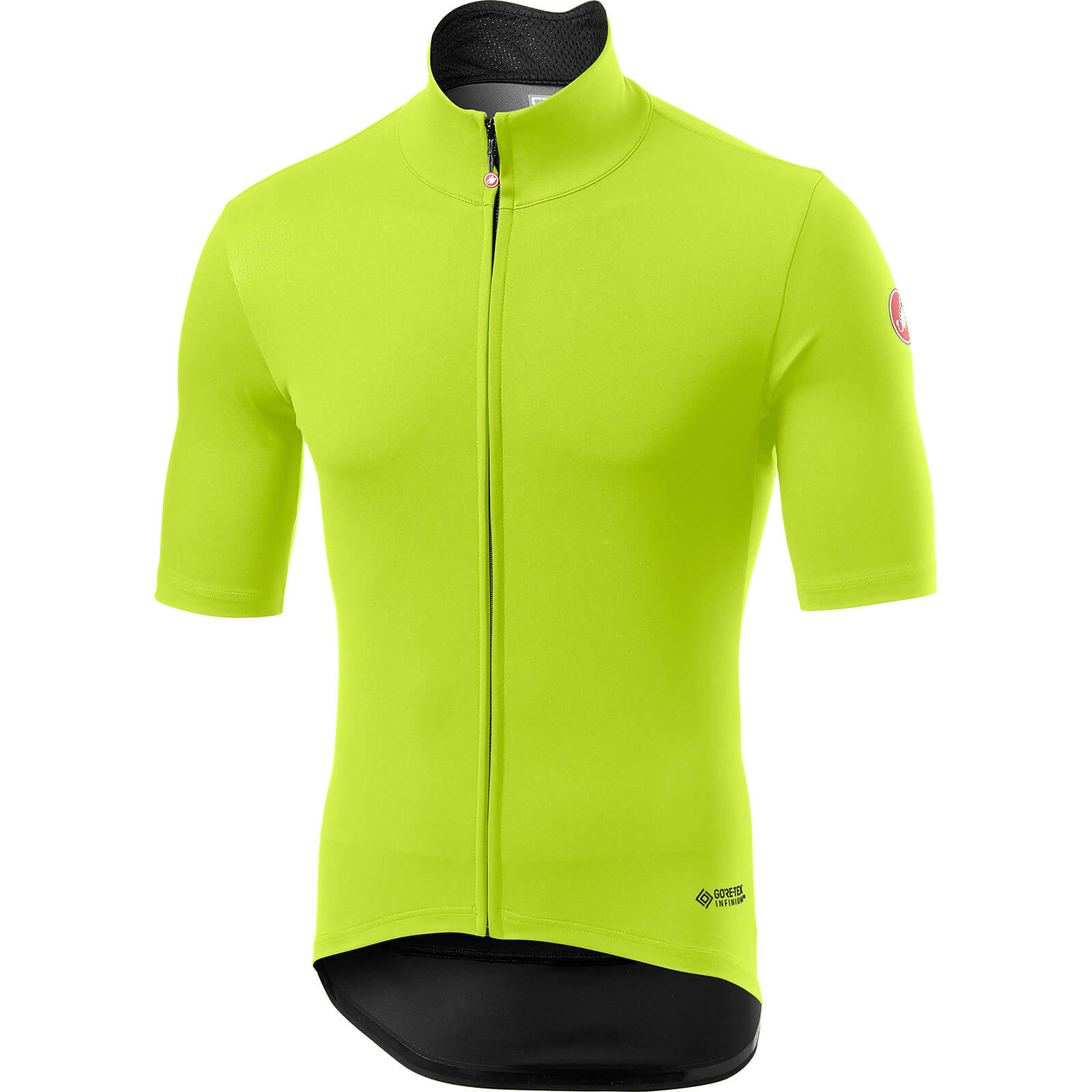 Castelli Perfetto RoS Light Jersey - XL - Yellow Fluo