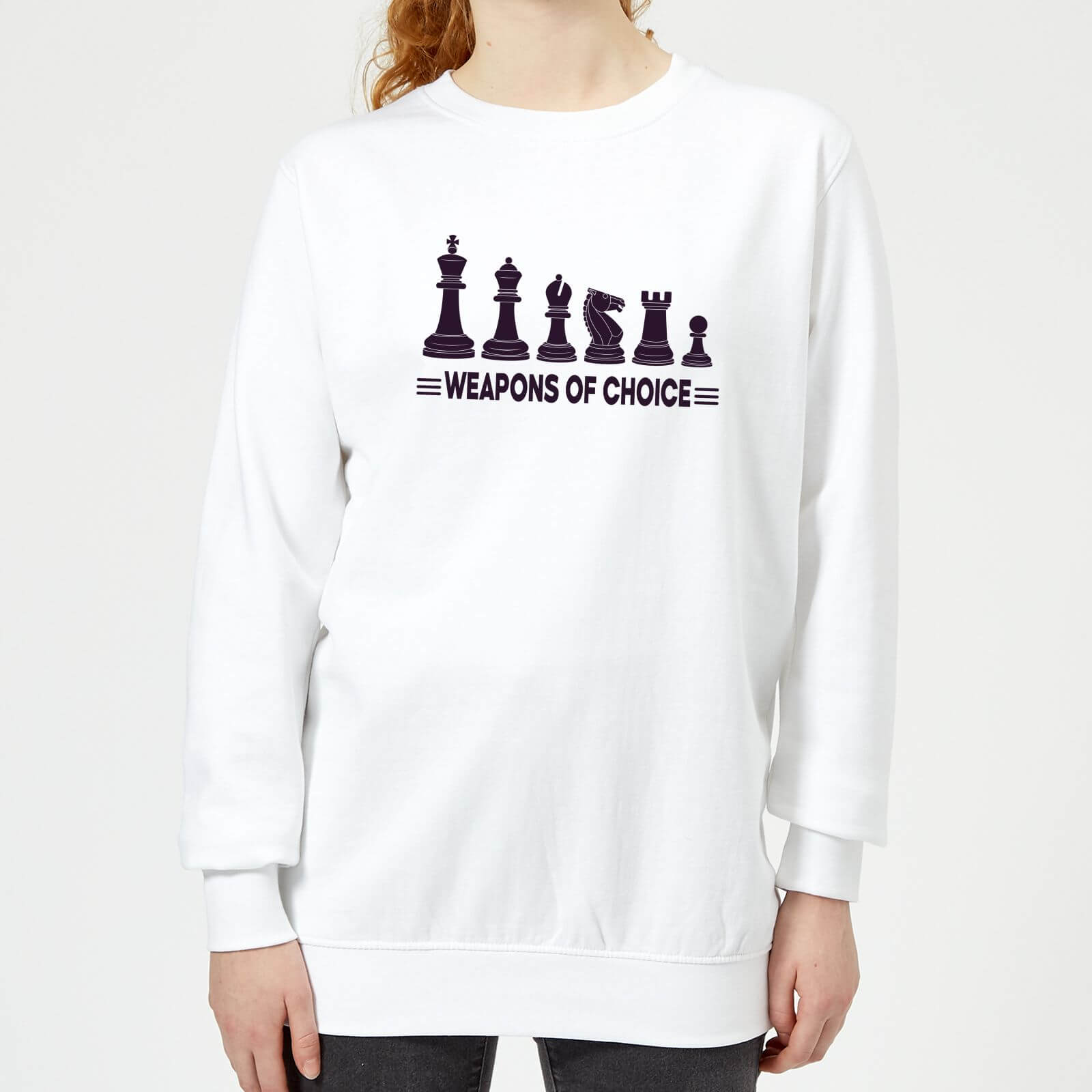 Weapons Of Choice Women's Sweatshirt - White - XS - White