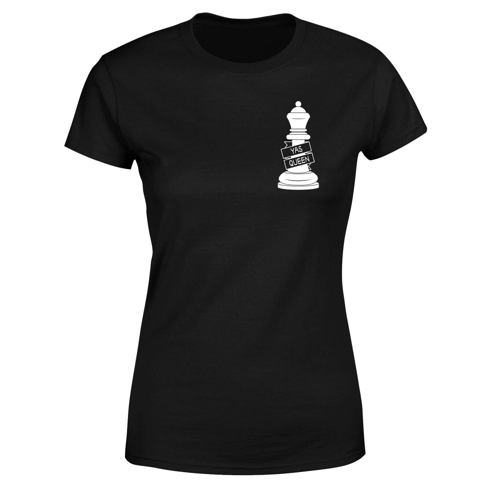 King Chess Piece Women's T-Shirt - Black - S - Black