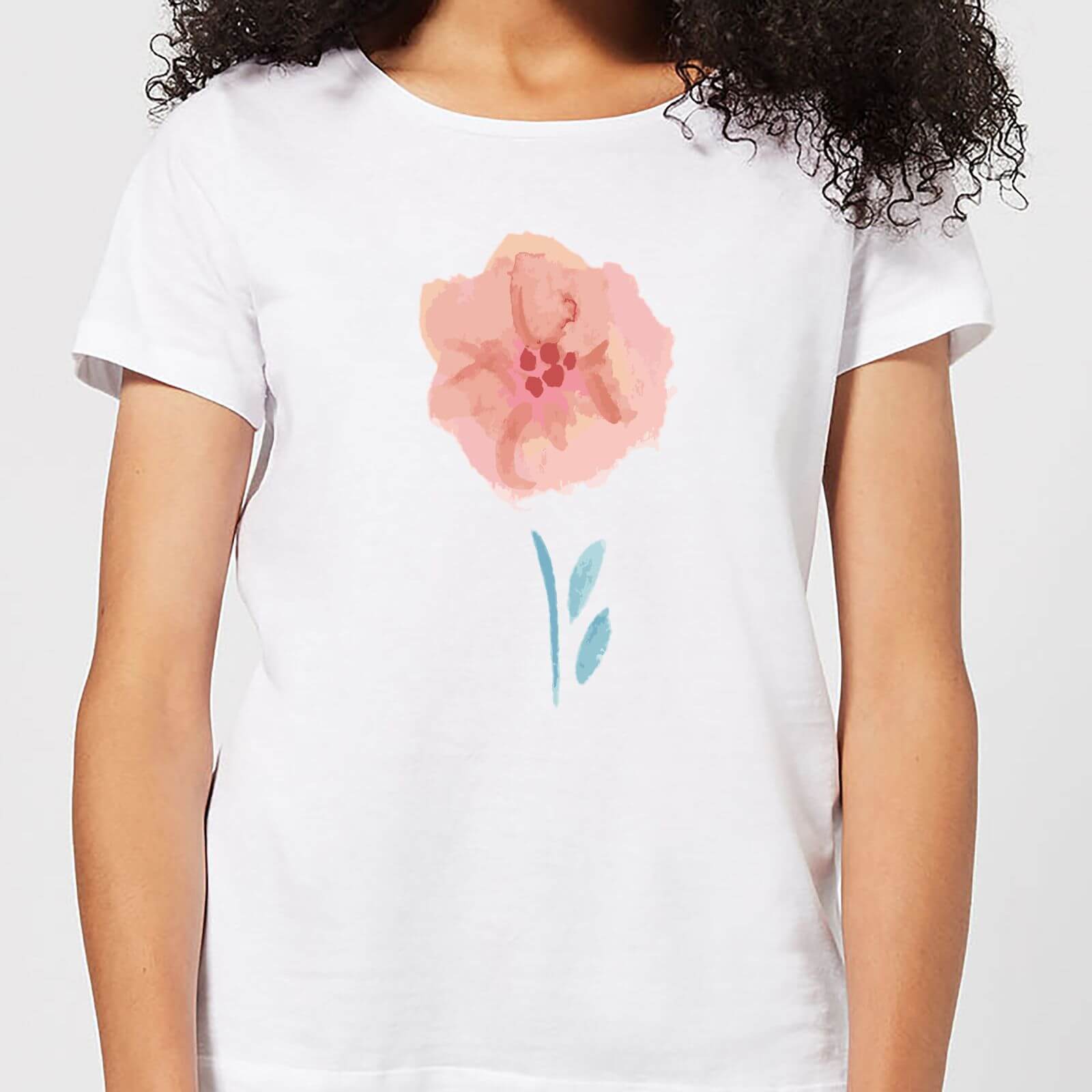 Flower 9 Women's T-Shirt - White - S - White
