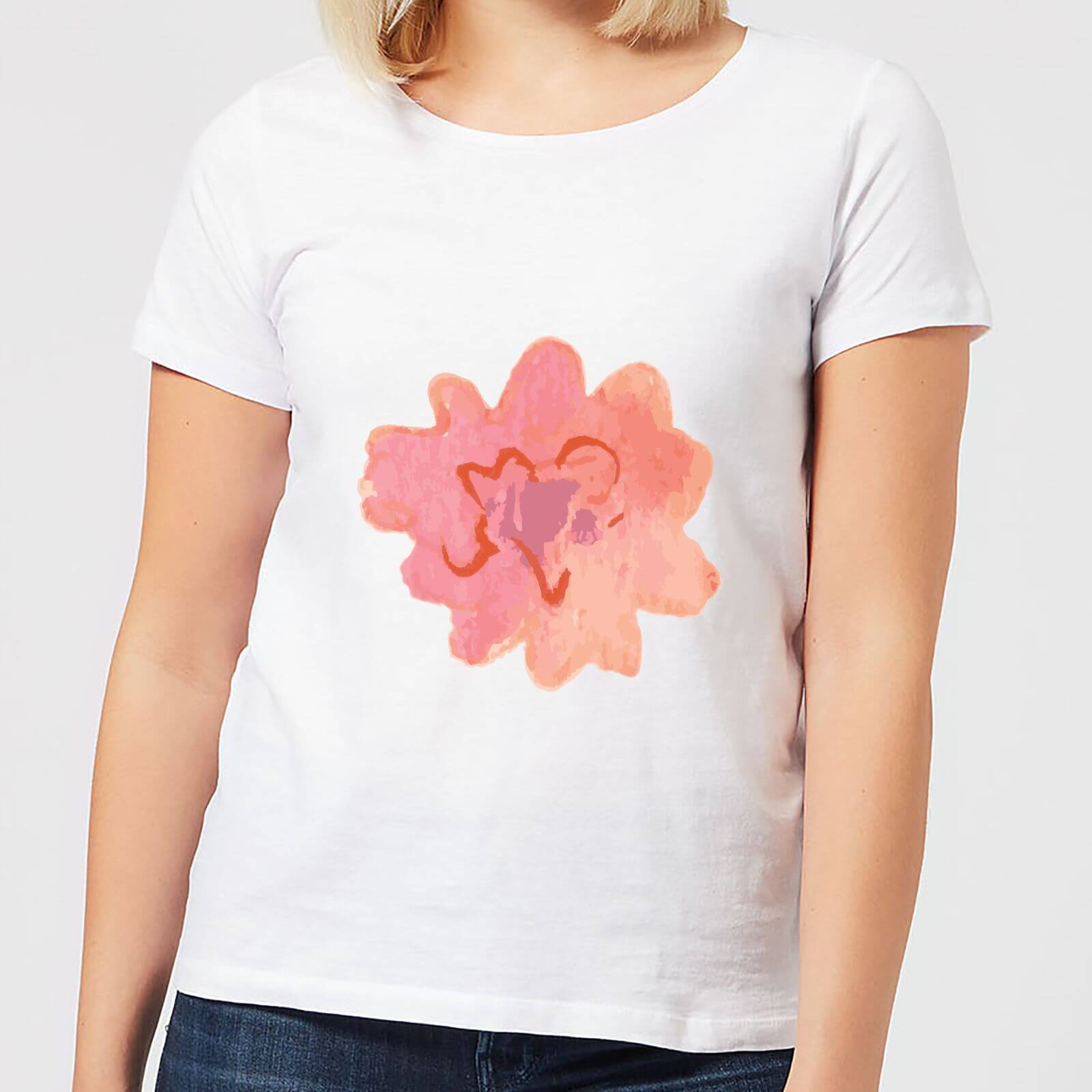 Flower 12 Women's T-Shirt - White - S - White