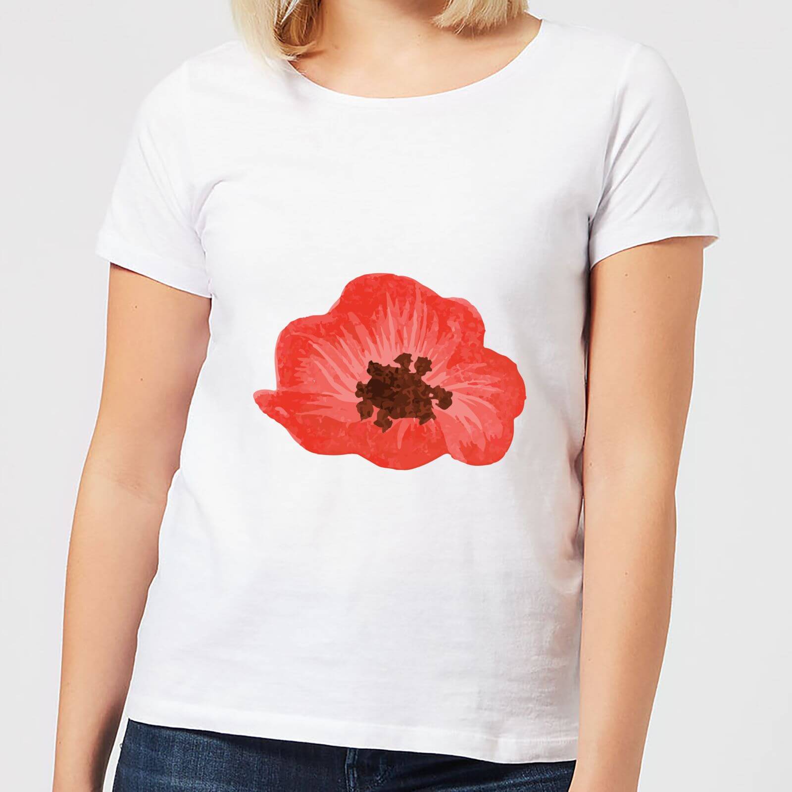 Poppy Women's T-Shirt - White - S - White