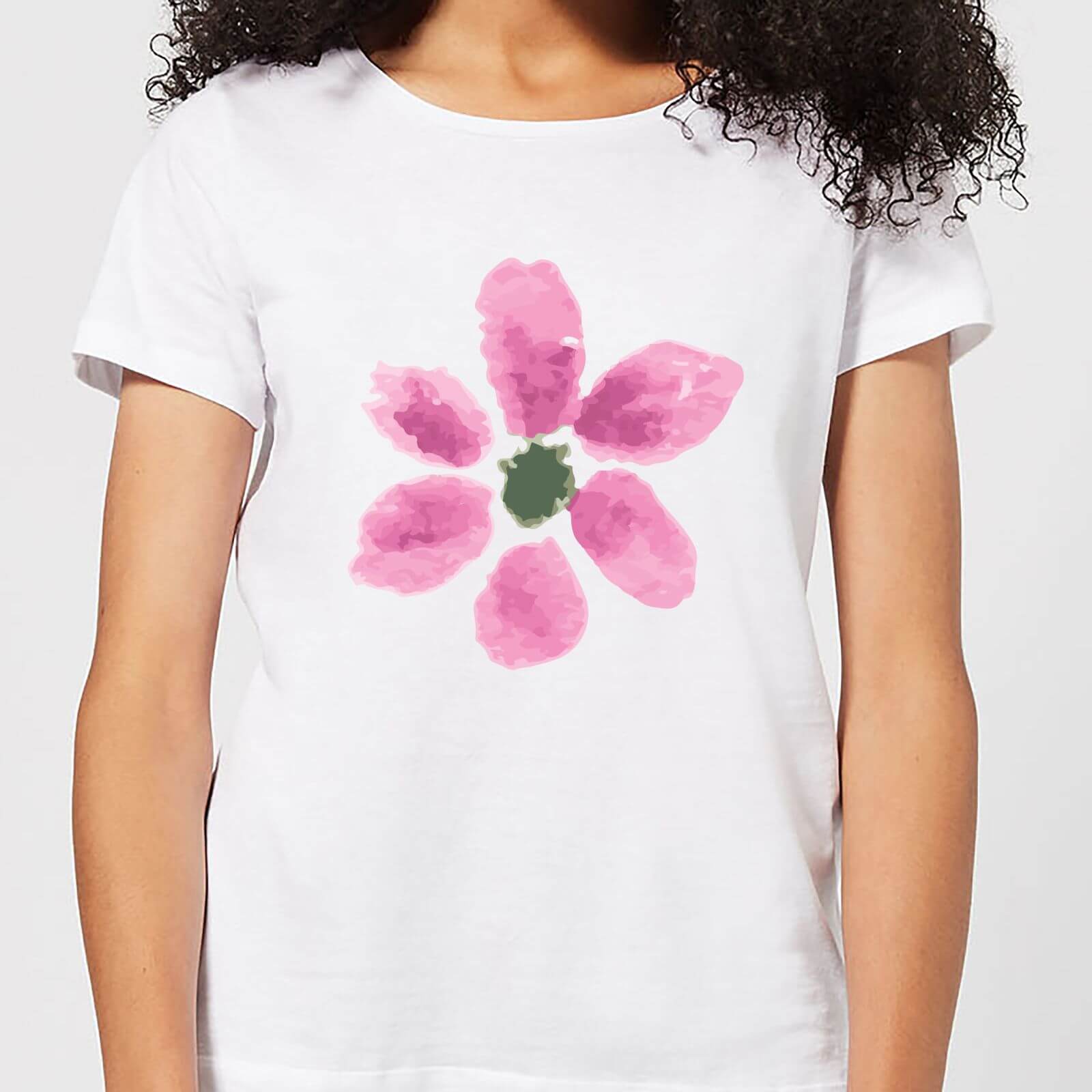 Flower 7 Women's T-Shirt - White - S - White