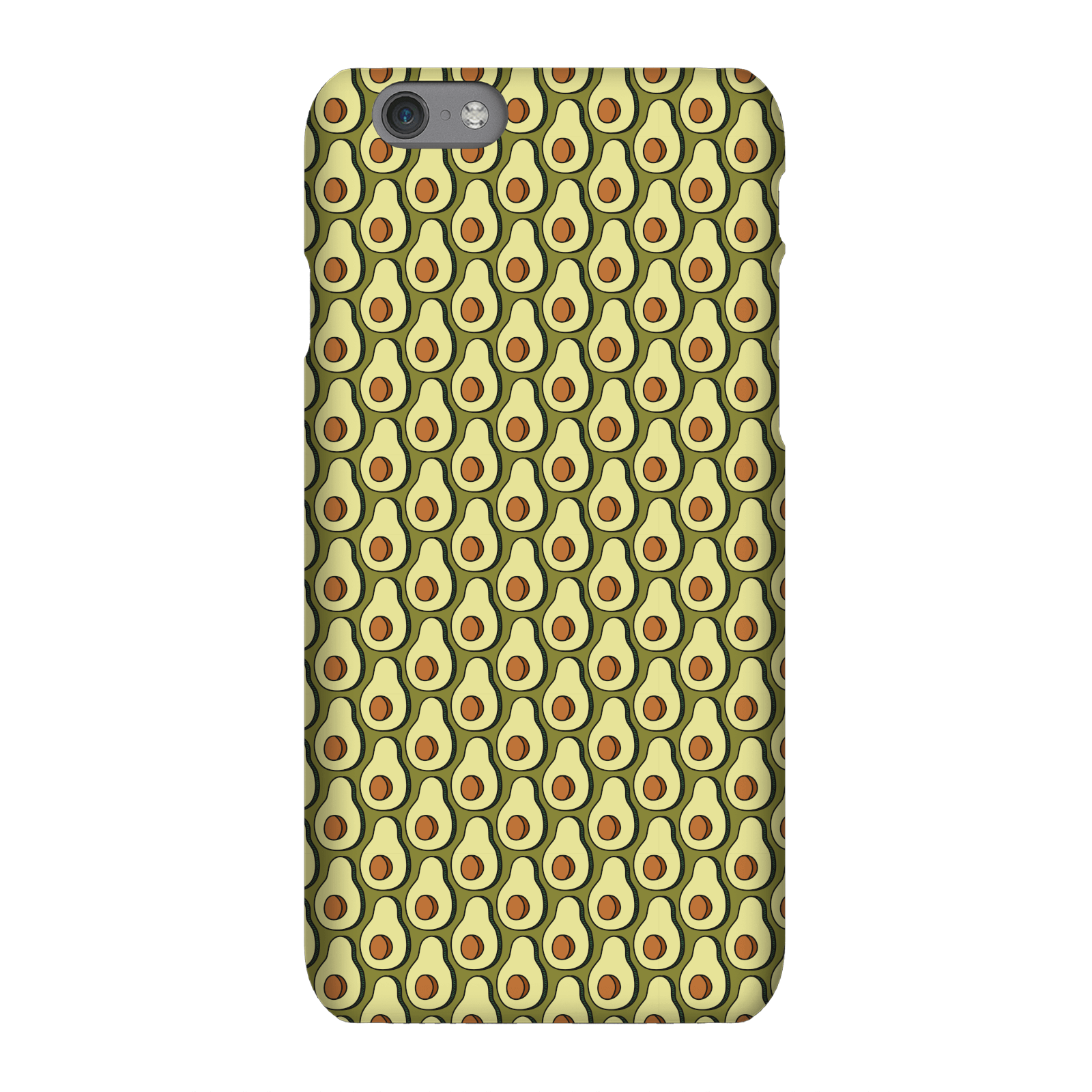 Cooking Avocado Pattern Phone Case for iPhone and Android - iPhone XS - Snap Case - Matte