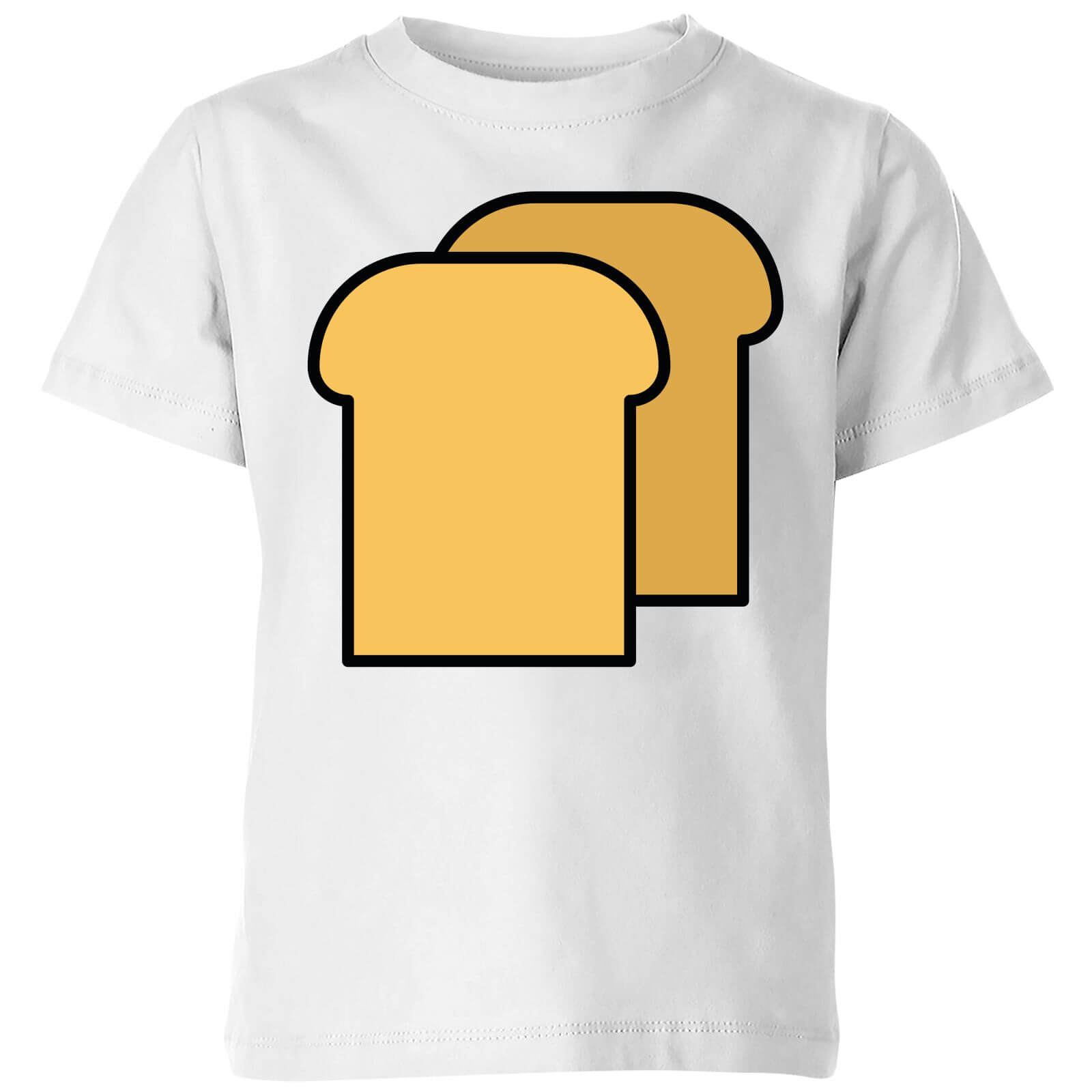 Cooking Toast Kids' T-Shirt - 3-4 Years - White