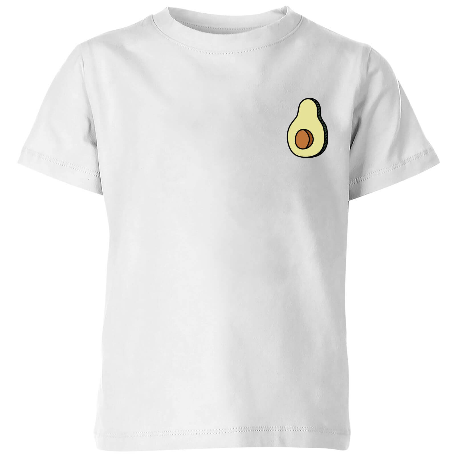 Cooking Small Avocado Kids' T-Shirt - 3-4 Years - White