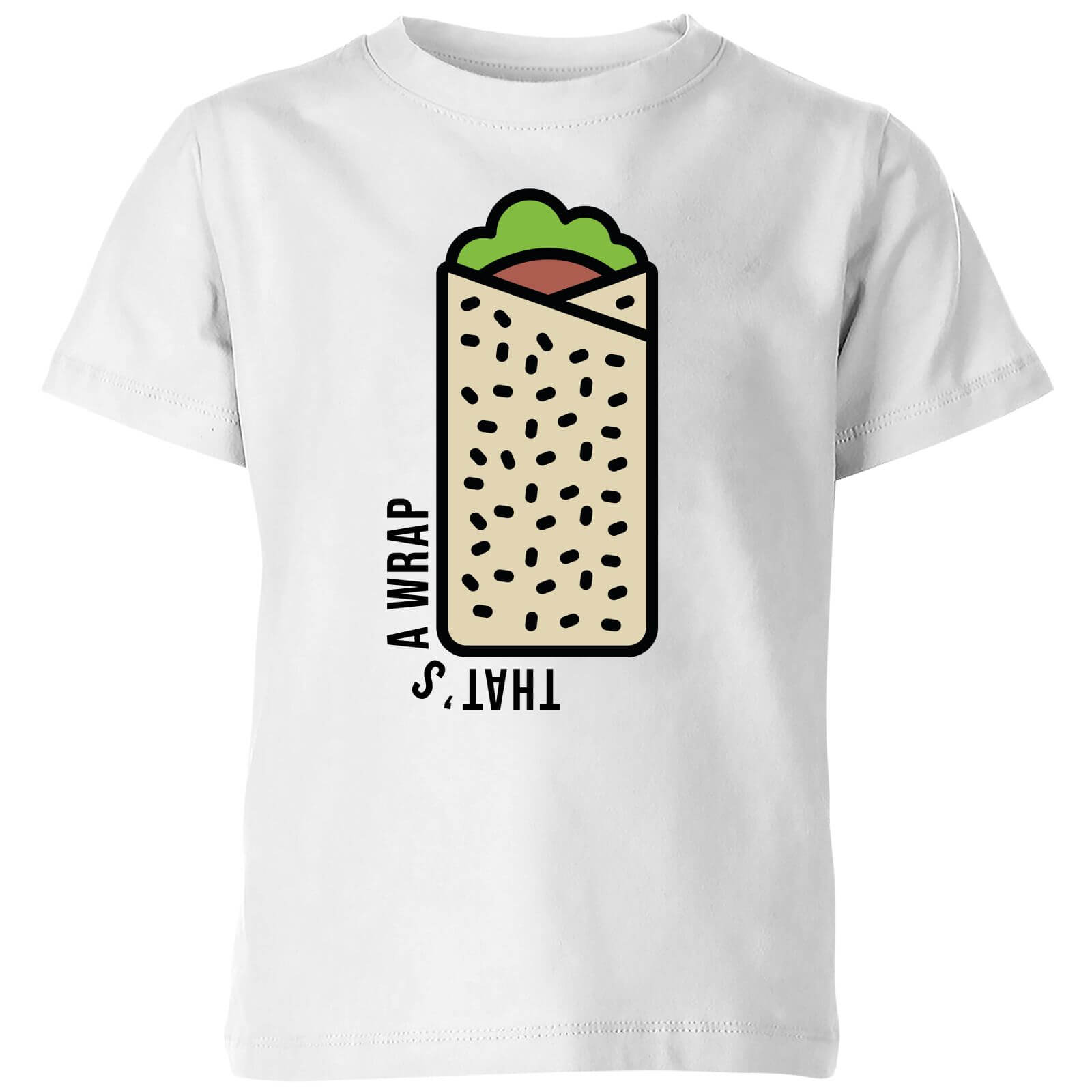 Cooking That's A Wrap Kids' T-Shirt - 7-8 Years - White