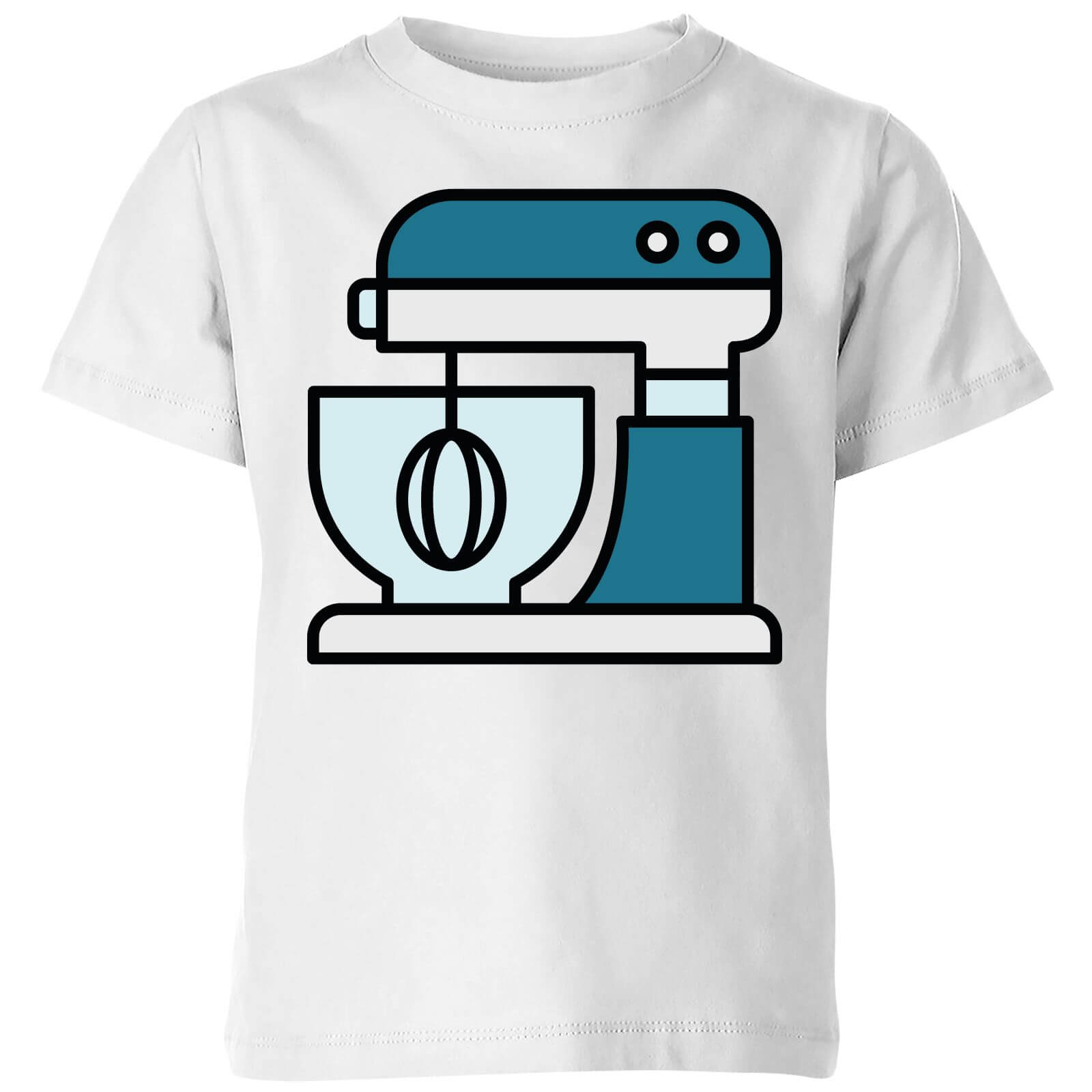 Cooking Whisk Kids' T-Shirt - 5-6 Years - White