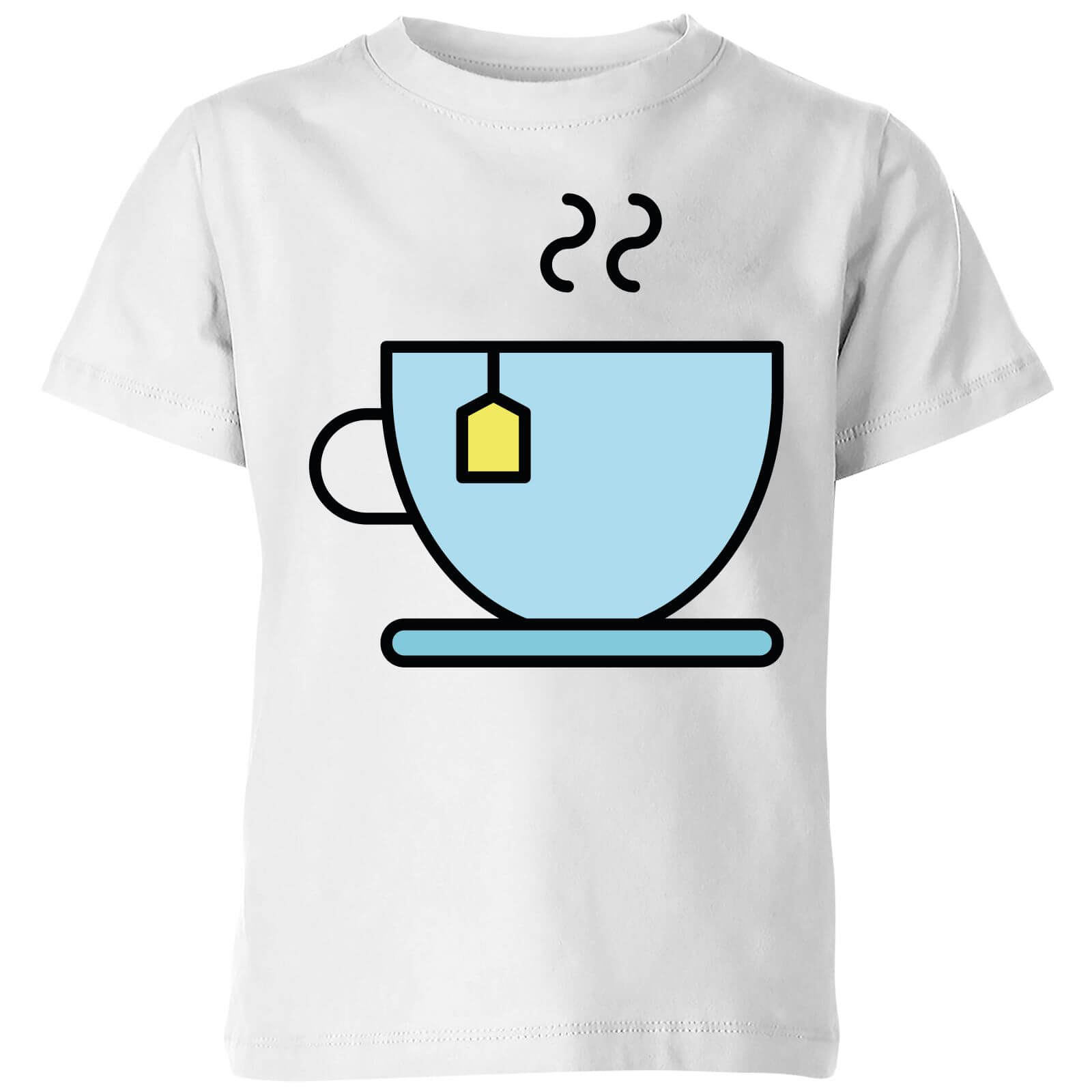 Cooking Cup Of Tea Kids' T-Shirt - 3-4 Years - White