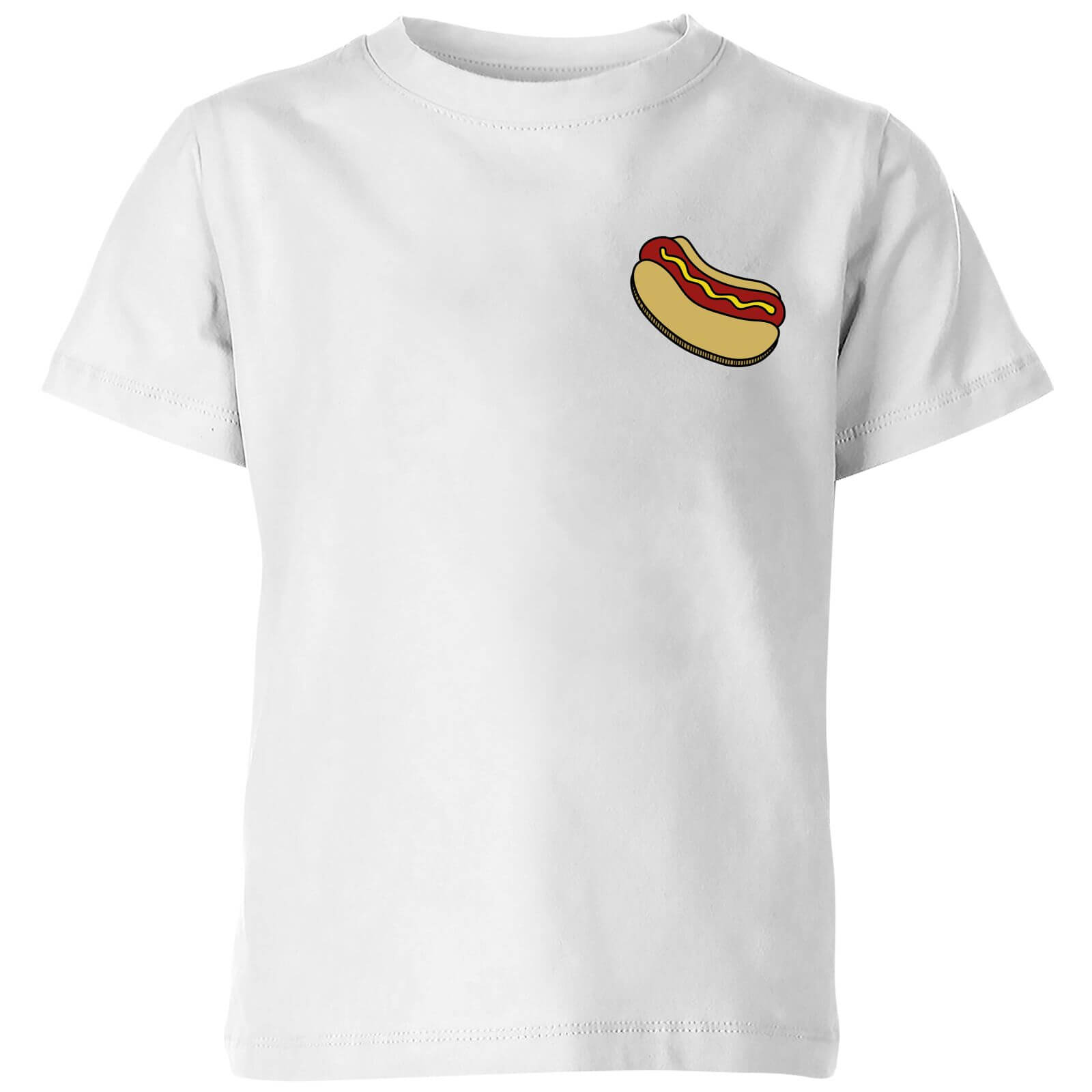 Cooking Small Hot Dog Kids' T-Shirt - 5-6 Years - White