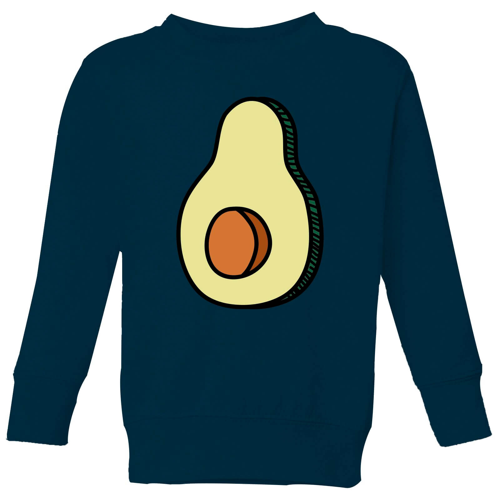 Cooking Avocado Kids' Sweatshirt - 9-10 Years - Navy