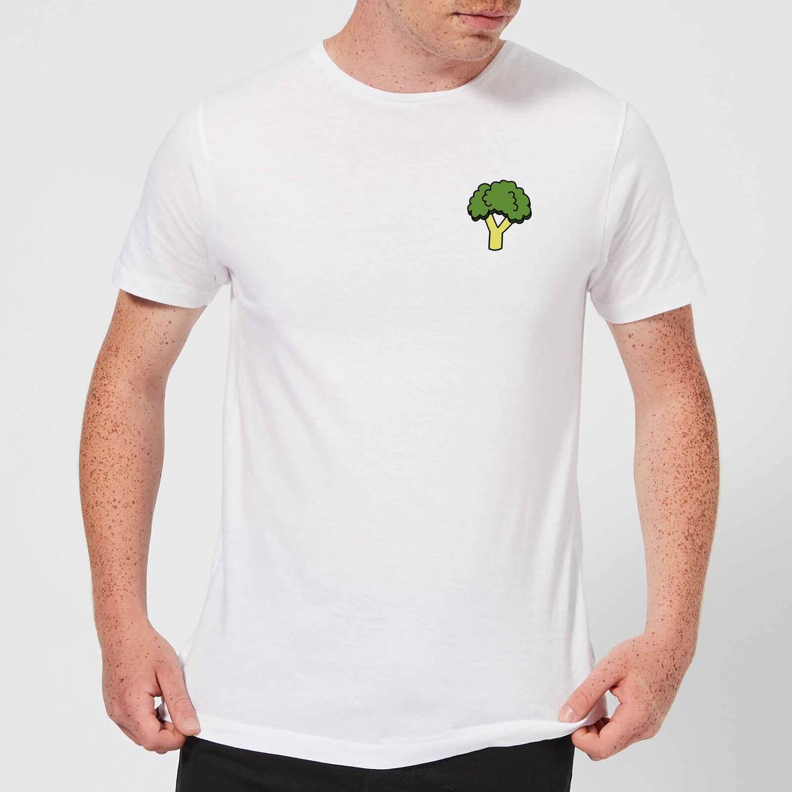 Cooking Small Broccoli Men's T-Shirt - XL - White