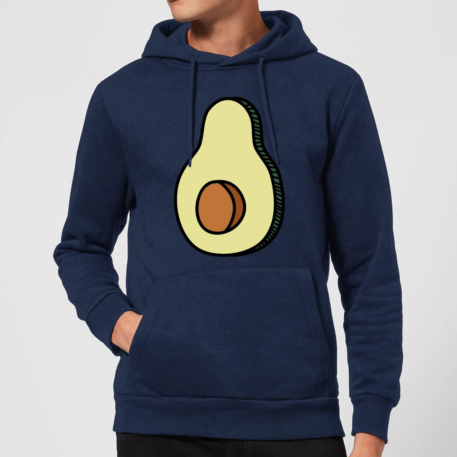 Cooking Avocado Hoodie - S - Navy