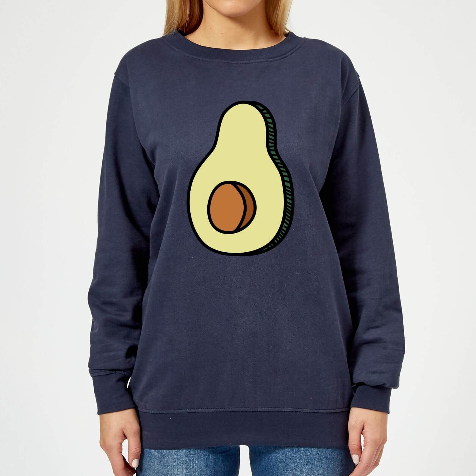Cooking Avocado Women's Sweatshirt - XS - Navy