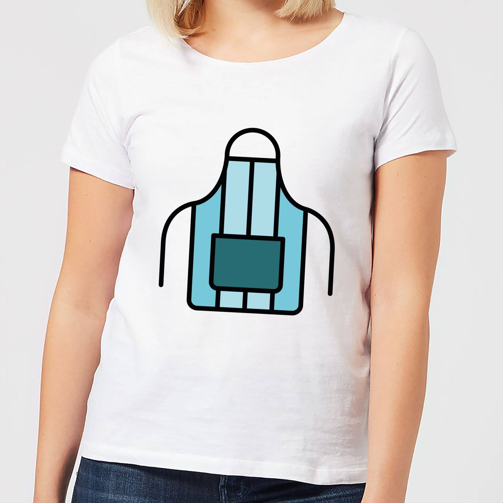 Cooking Apron Women's T-Shirt - S - White