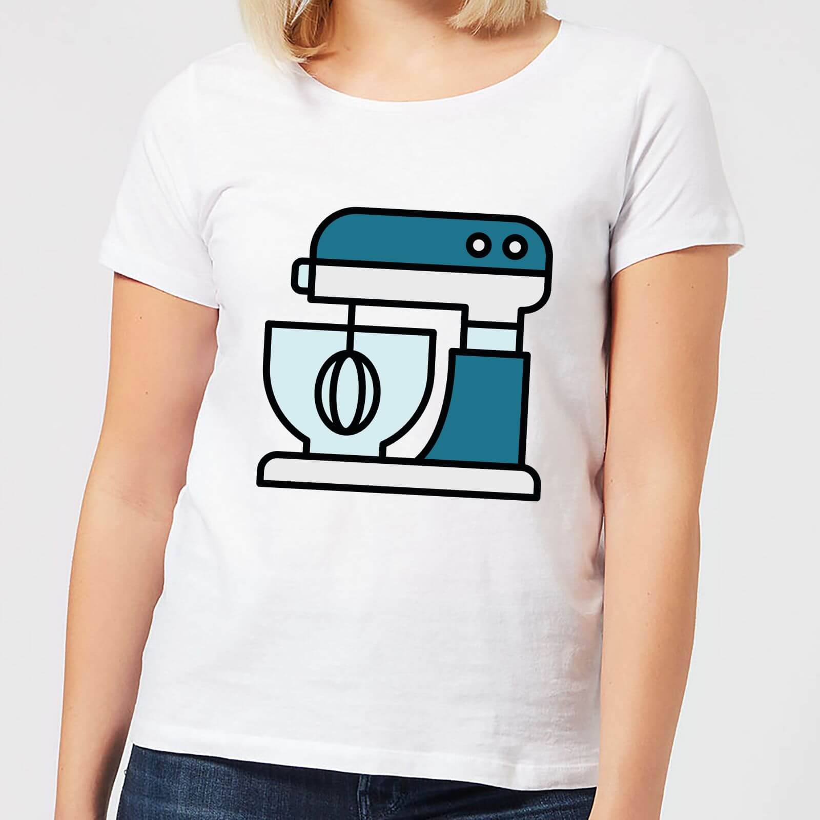 Cooking Whisk Women's T-Shirt - S - White