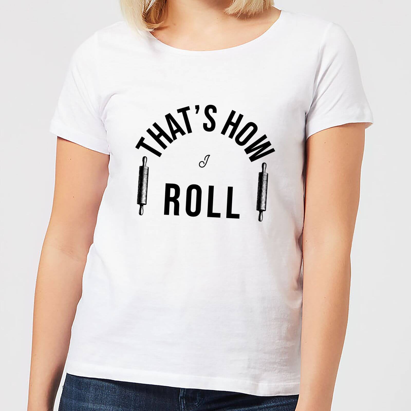Cooking That's How I Roll Women's T-Shirt - S - White
