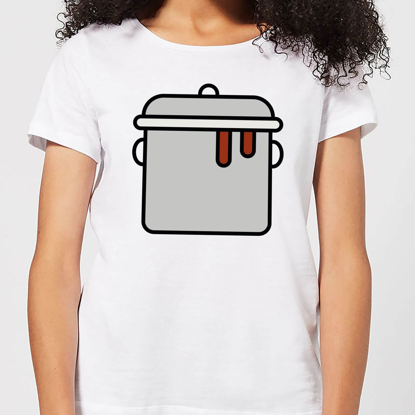 Cooking Pot Women's T-Shirt - S - White