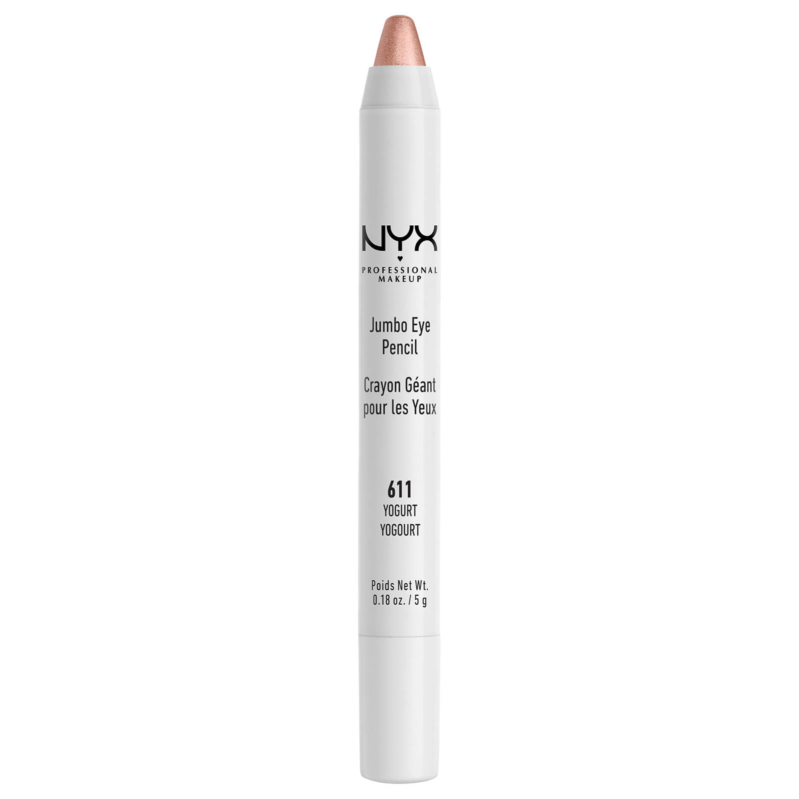 NYX Professional Makeup Jumbo Eye Pencil 14.7g (Various Shades) - Yogurt - Pearly Light Brown