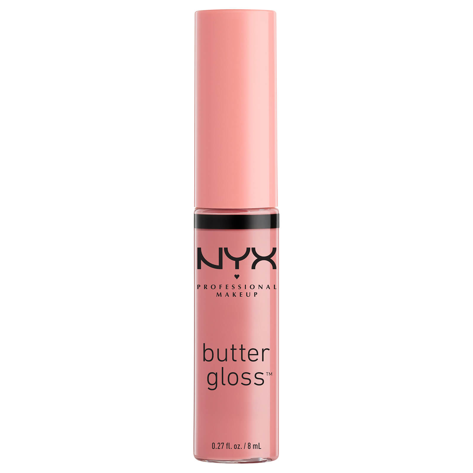 NYX Professional Makeup Butter Gloss (Various Shades) - Crème Brulee - Natural Pink