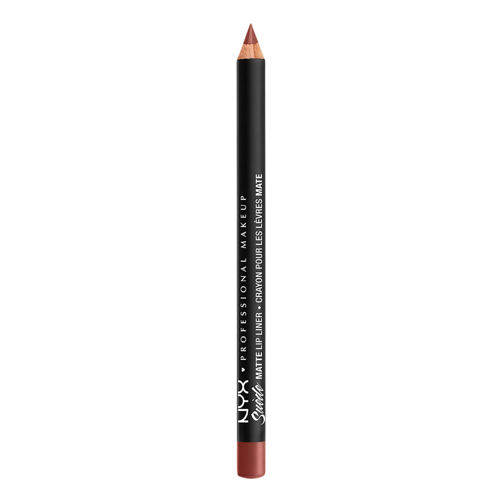 NYX Professional Makeup Suede Matte Lip Liner 1g (Various Shades) - Alabama - Deep Purple Red