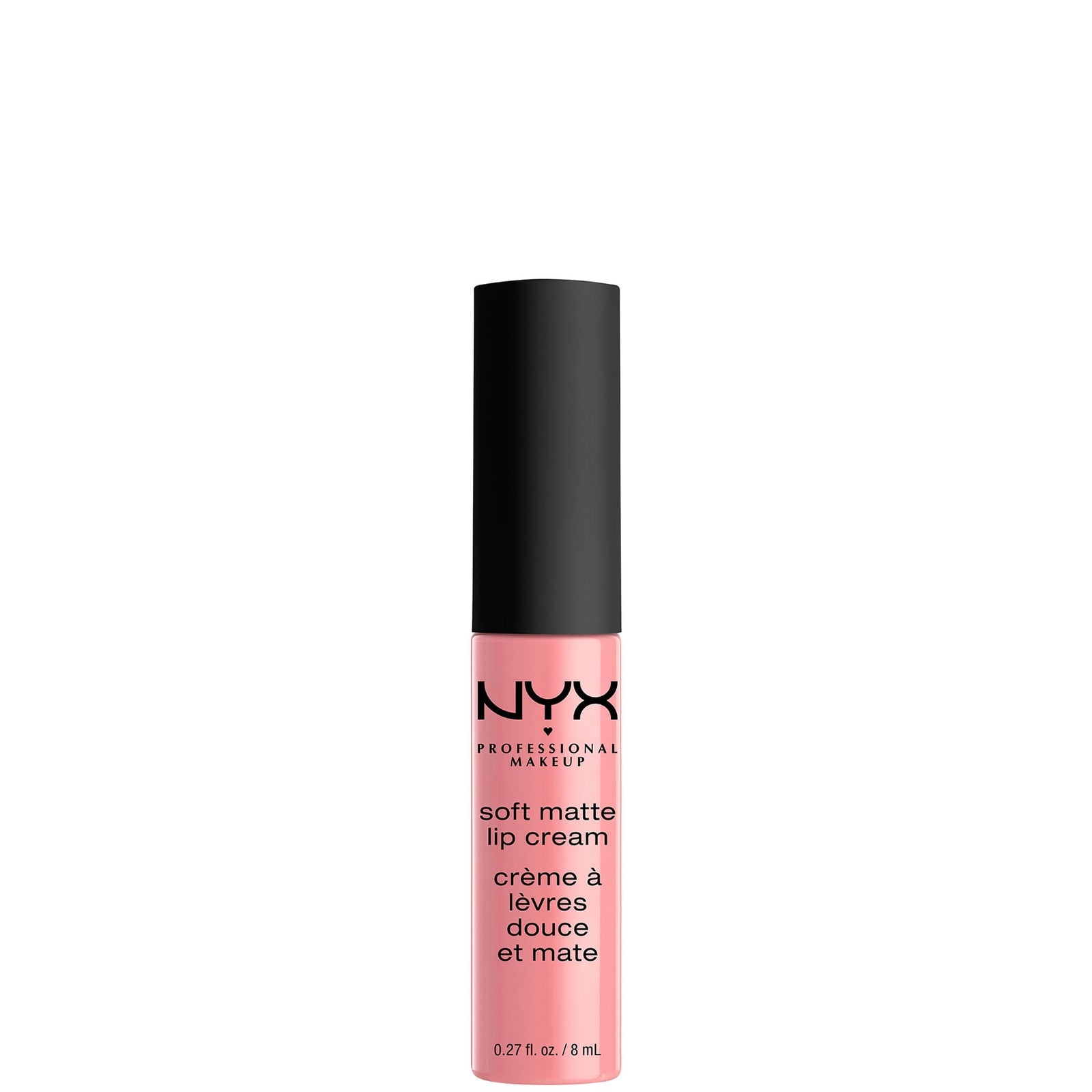 NYX Professional Makeup Soft Matte Lip Cream 8ml (Various Shades) - Istanbul - Clean Pink