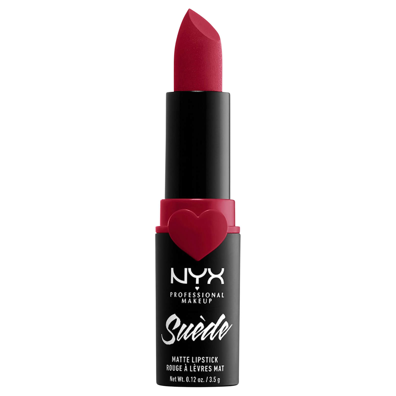 

NYX Professional Makeup Suede Matte Lipstick 3.5g (Various Shades) - Spicy - True Red