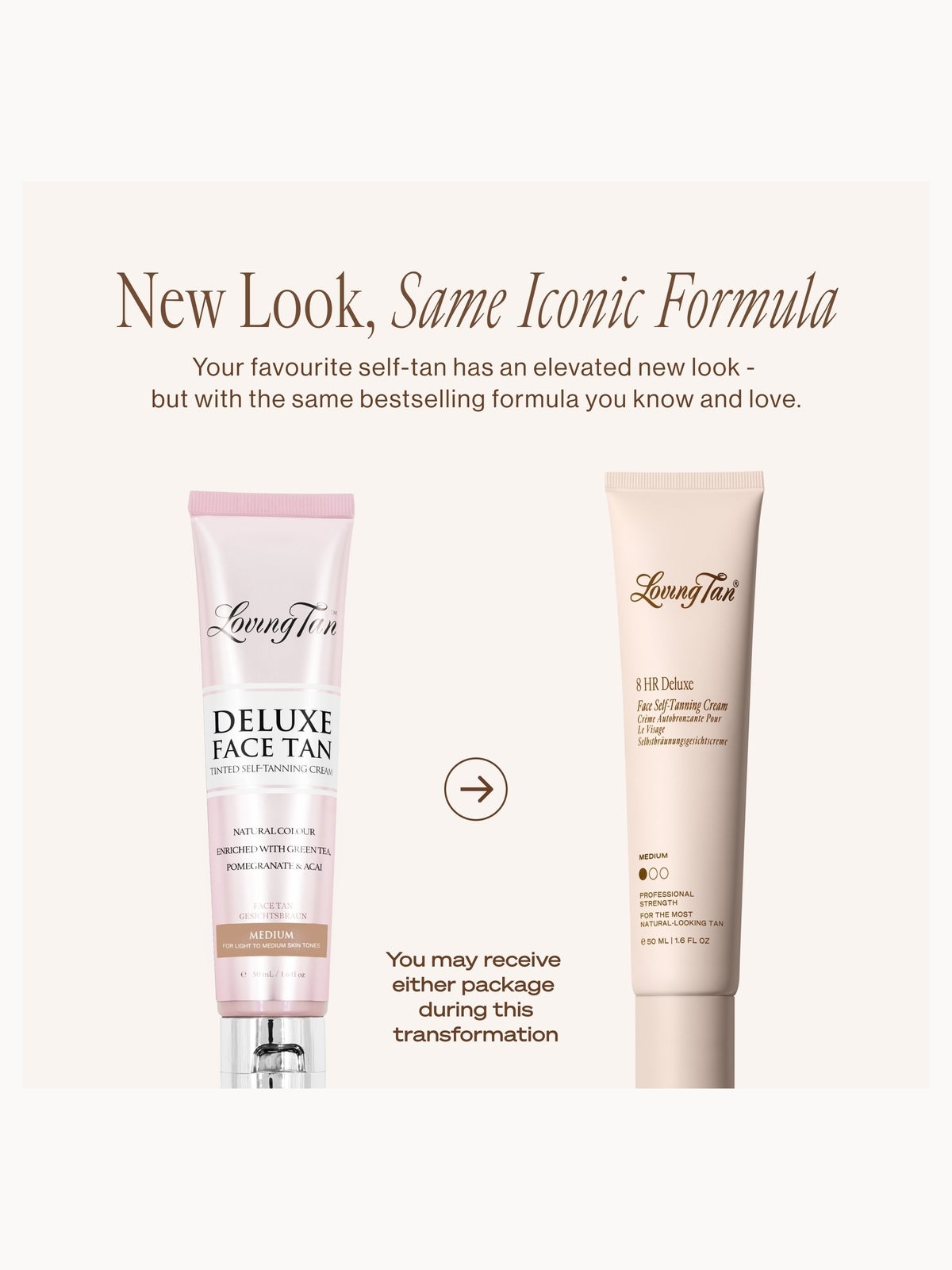 Loving Tan Deluxe Face Tan 50ml - Medium, photo 3