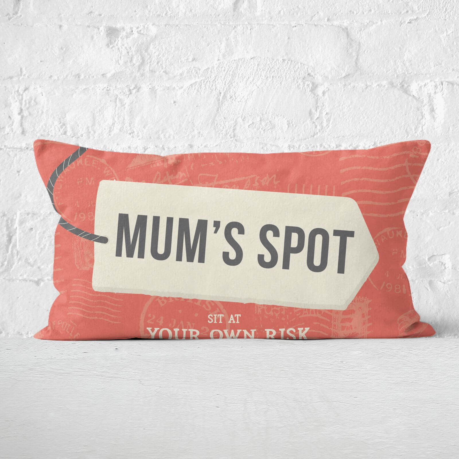 Mum's Spot Rectangular Cushion - 30x50cm - Soft Touch